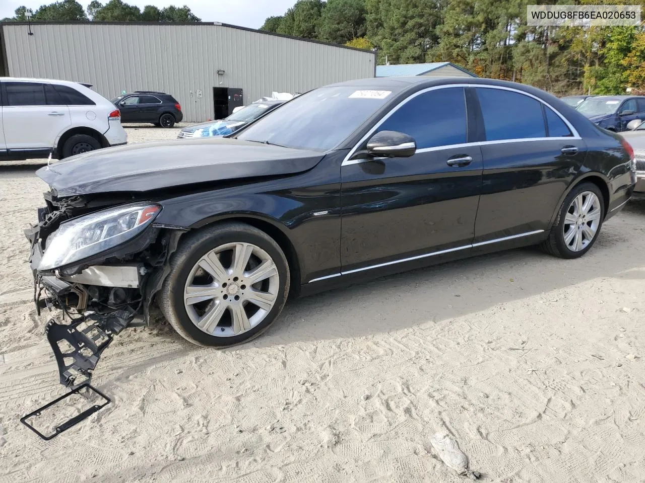 2014 Mercedes-Benz S 550 4Matic VIN: WDDUG8FB6EA020653 Lot: 76021054