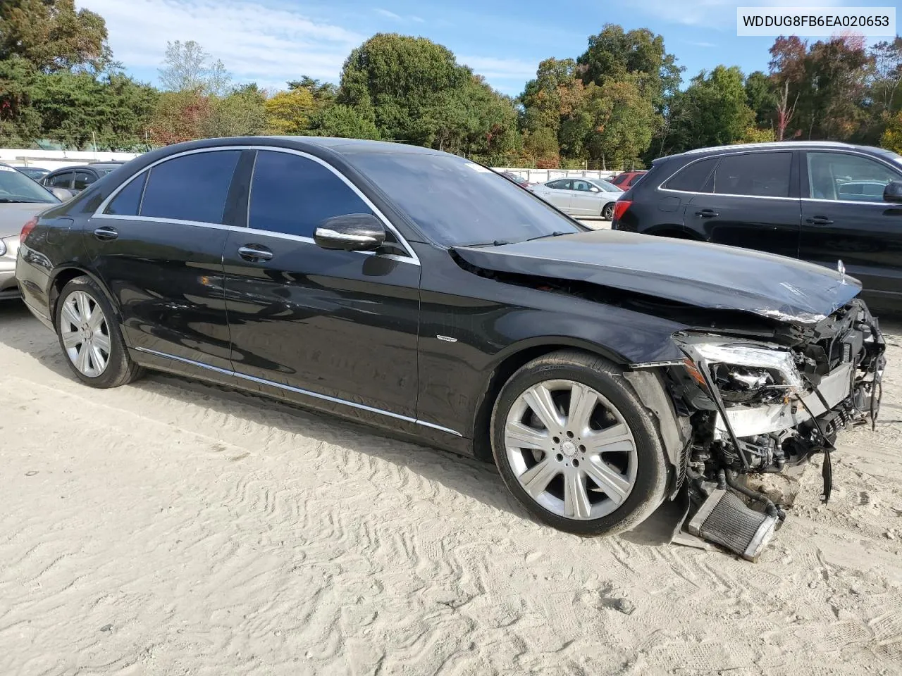 2014 Mercedes-Benz S 550 4Matic VIN: WDDUG8FB6EA020653 Lot: 76021054