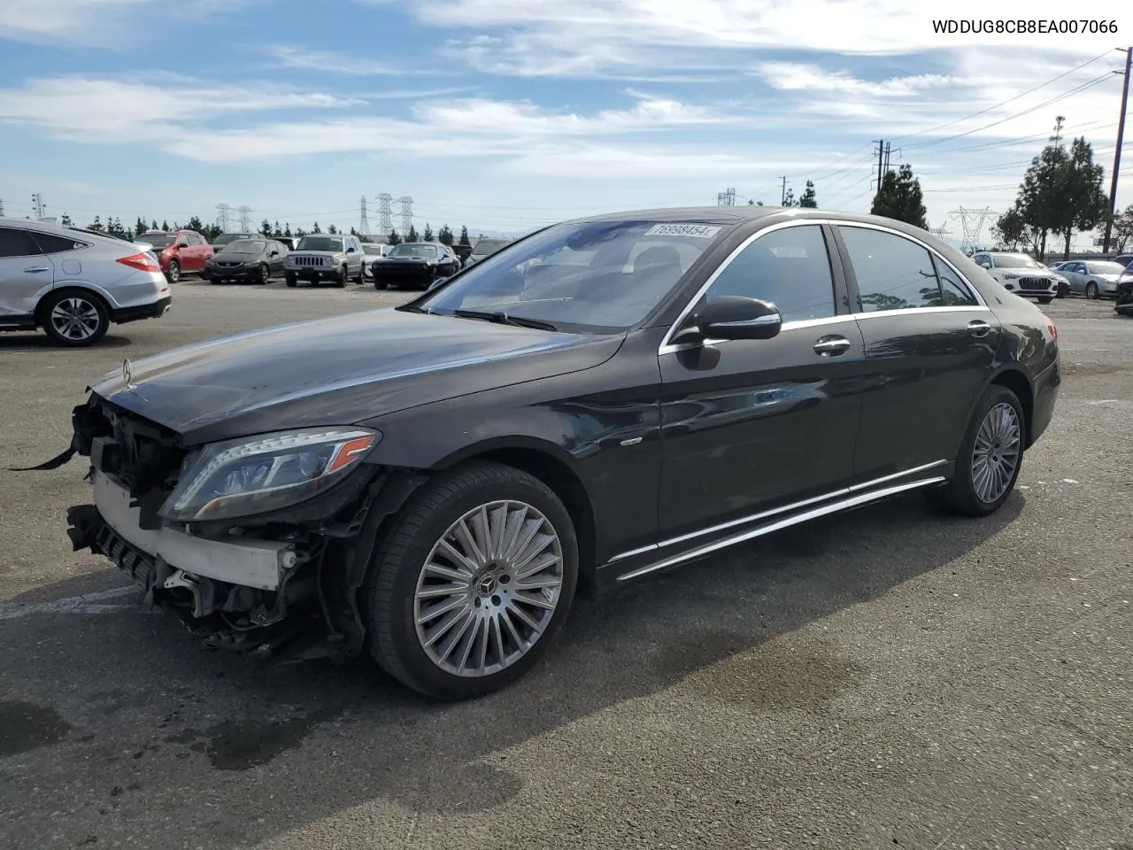 2014 Mercedes-Benz S 550 VIN: WDDUG8CB8EA007066 Lot: 76998454