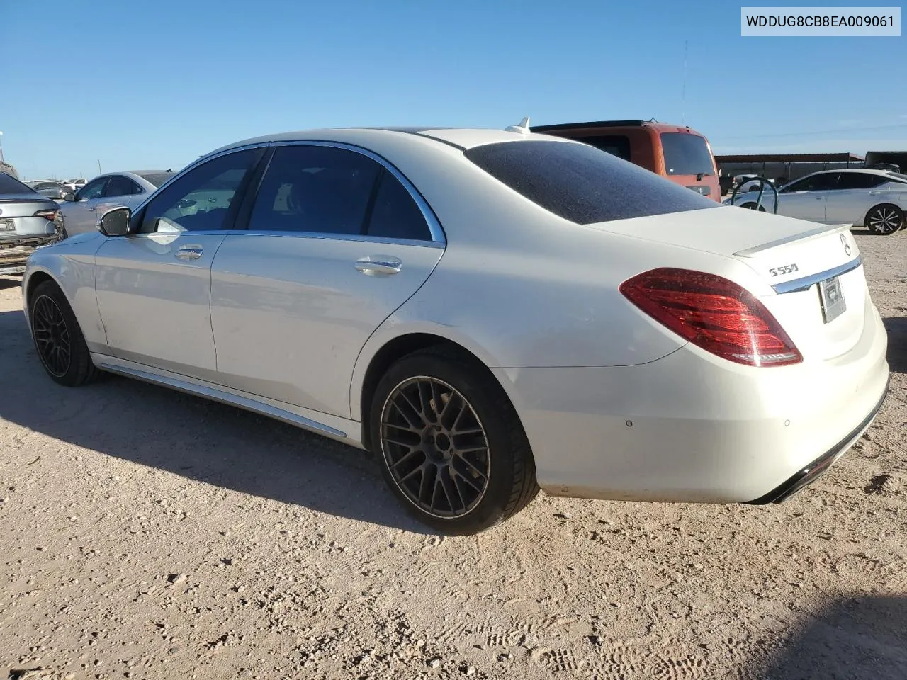 2014 Mercedes-Benz S 550 VIN: WDDUG8CB8EA009061 Lot: 77113284