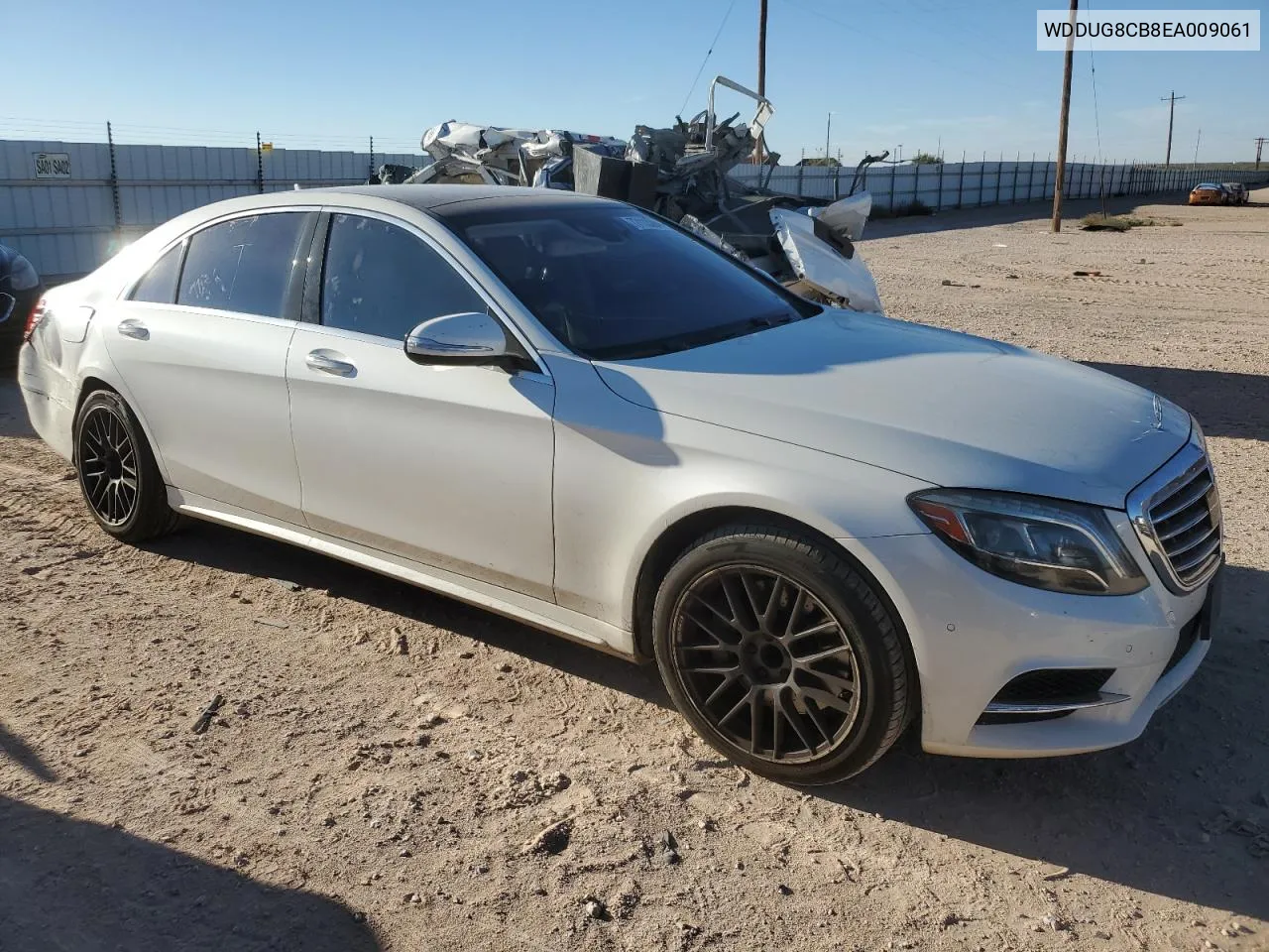 2014 Mercedes-Benz S 550 VIN: WDDUG8CB8EA009061 Lot: 77113284