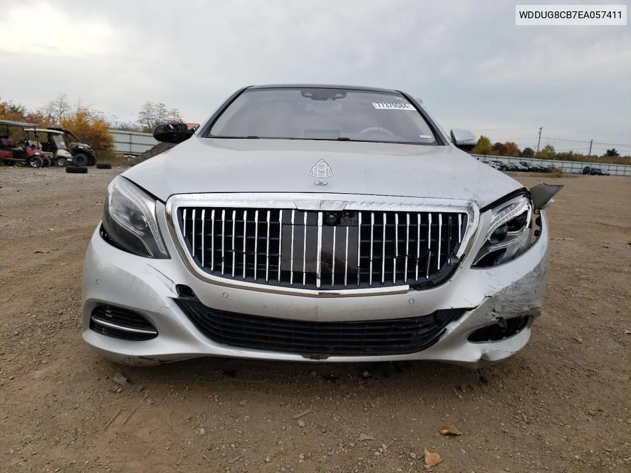 2014 Mercedes-Benz S 550 VIN: WDDUG8CB7EA057411 Lot: 77370584