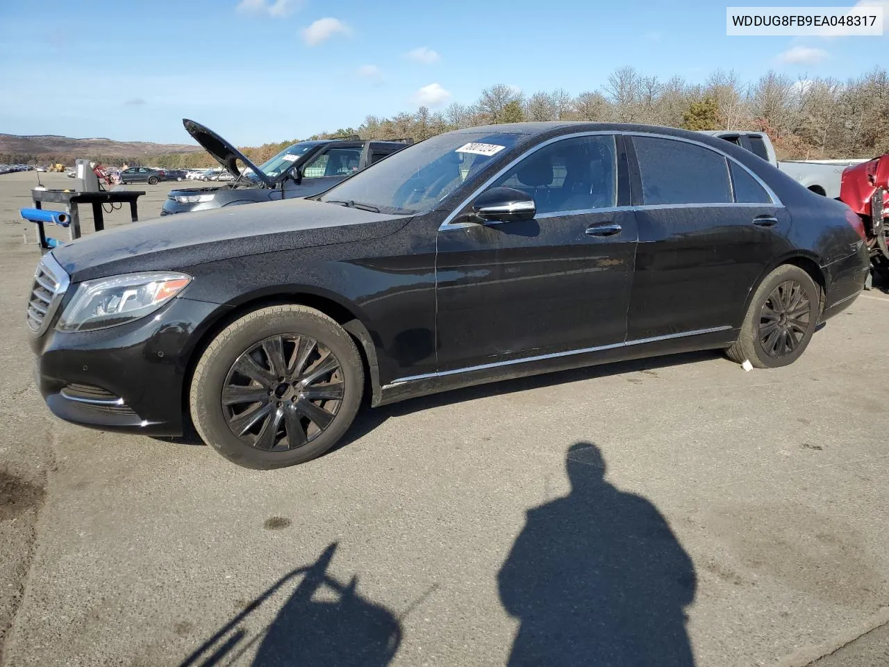 2014 Mercedes-Benz S 550 4Matic VIN: WDDUG8FB9EA048317 Lot: 78001224