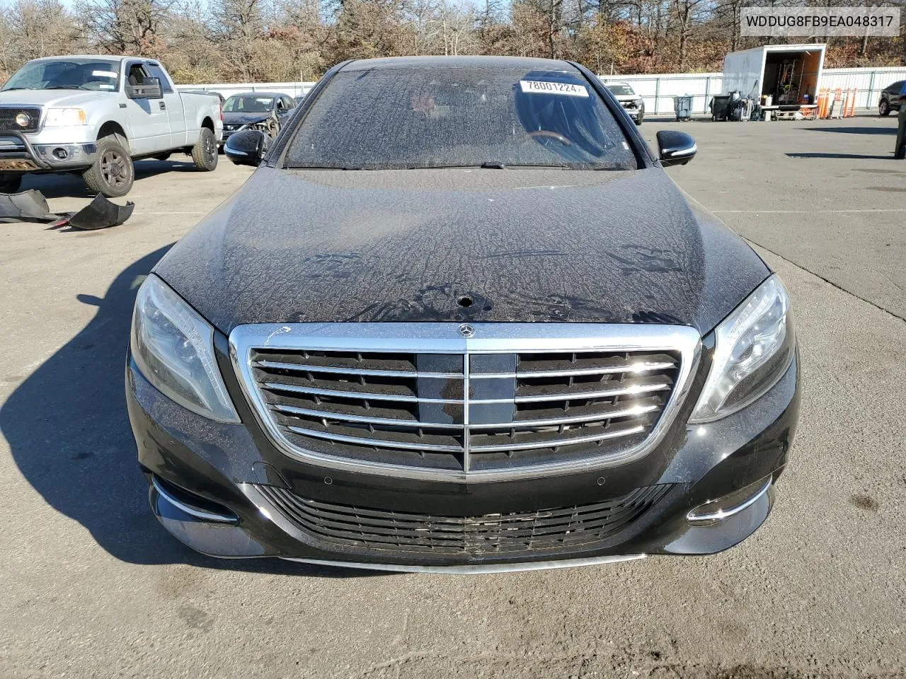 2014 Mercedes-Benz S 550 4Matic VIN: WDDUG8FB9EA048317 Lot: 78001224