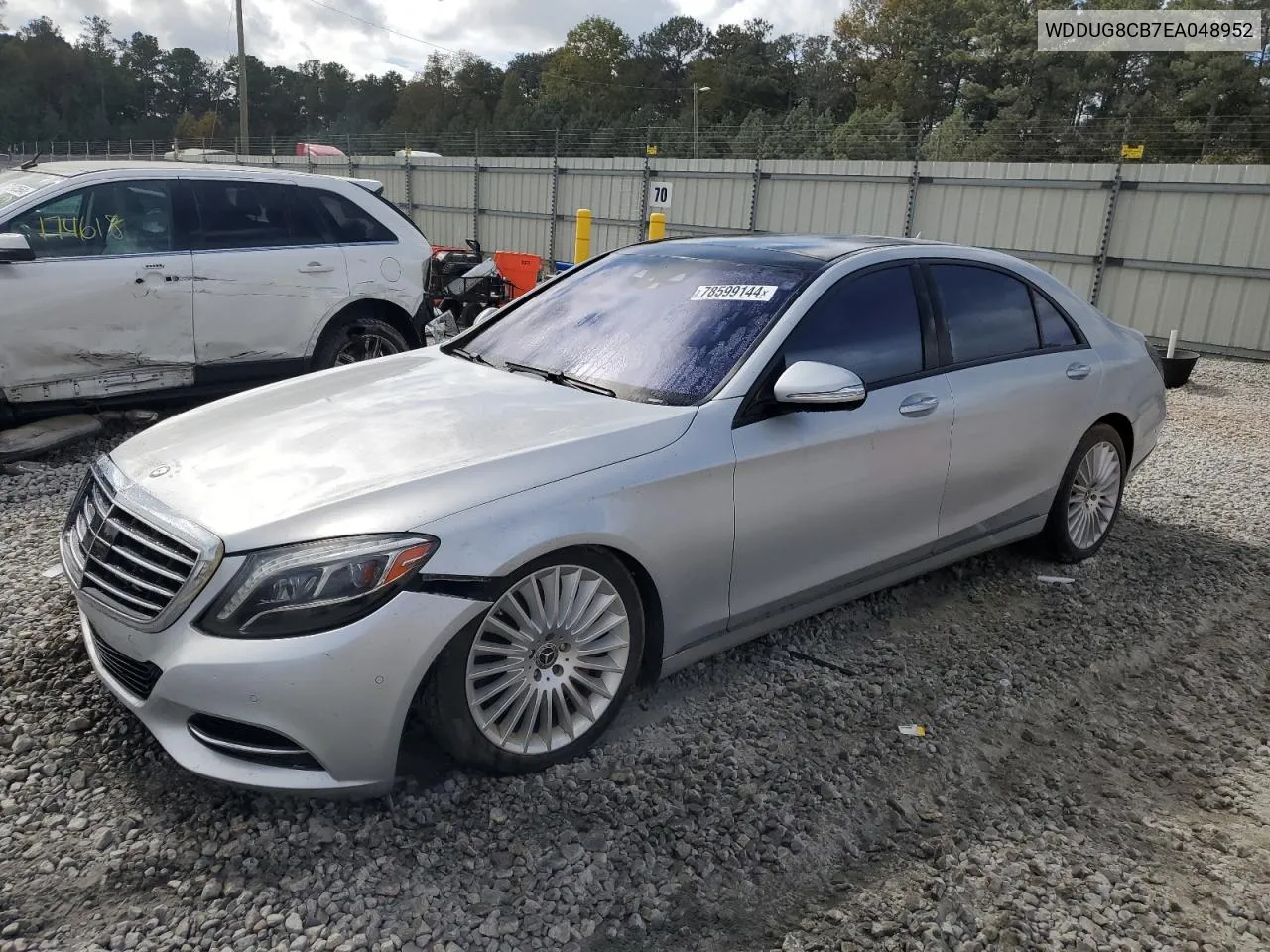 2014 Mercedes-Benz S 550 VIN: WDDUG8CB7EA048952 Lot: 78599144