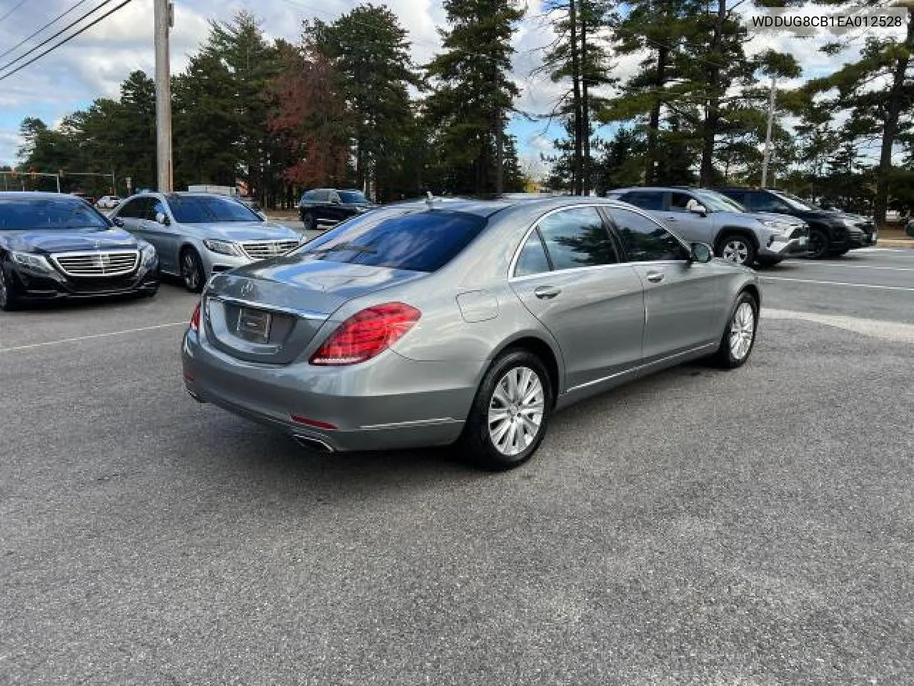 2014 Mercedes-Benz S 550 VIN: WDDUG8CB1EA012528 Lot: 78857054