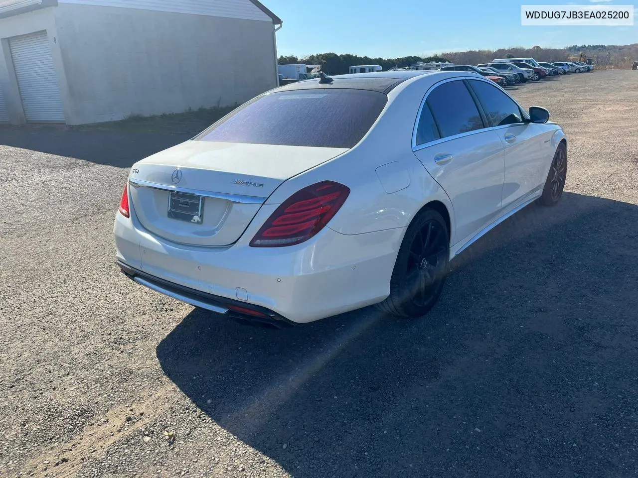 2014 Mercedes-Benz S 63 Amg VIN: WDDUG7JB3EA025200 Lot: 79908654