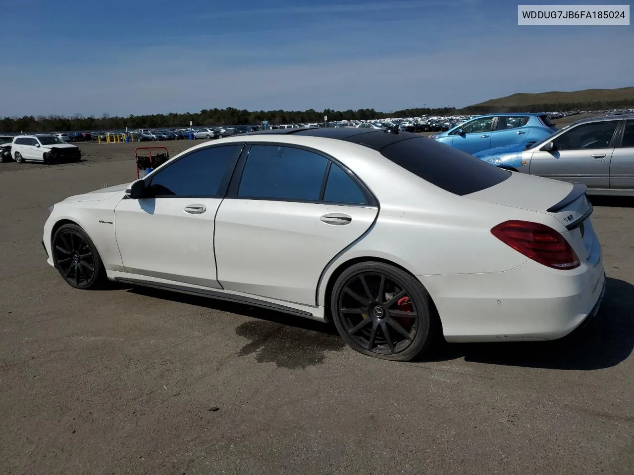 2015 Mercedes-Benz S 63 Amg VIN: WDDUG7JB6FA185024 Lot: 46803454