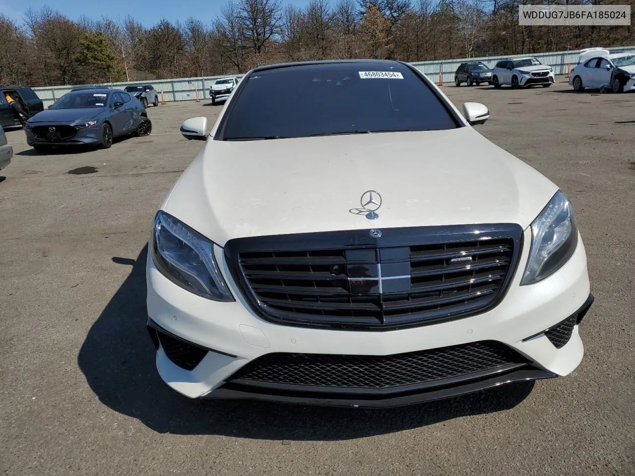 2015 Mercedes-Benz S 63 Amg VIN: WDDUG7JB6FA185024 Lot: 46803454