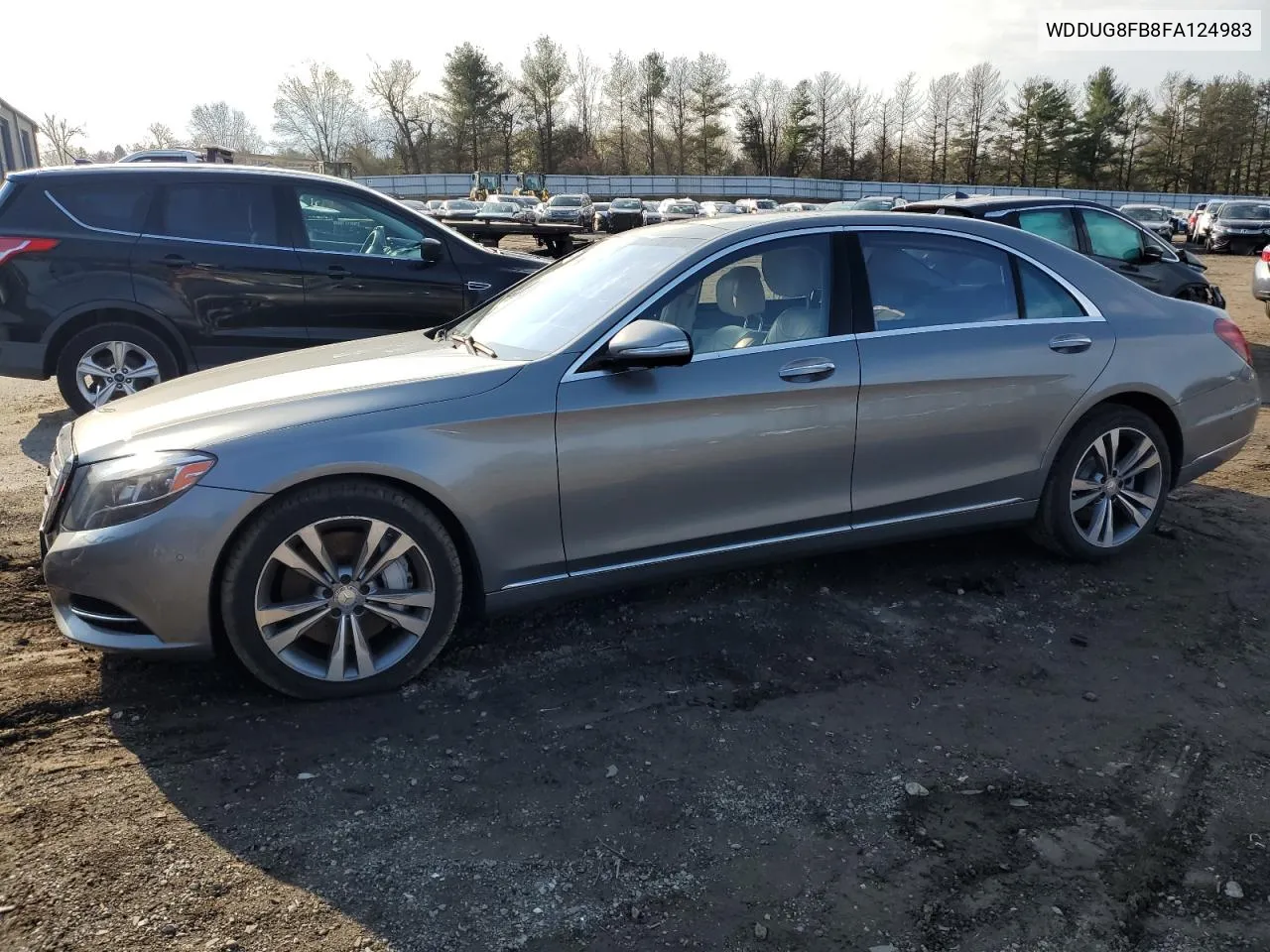 2015 Mercedes-Benz S 550 4Matic VIN: WDDUG8FB8FA124983 Lot: 48863134