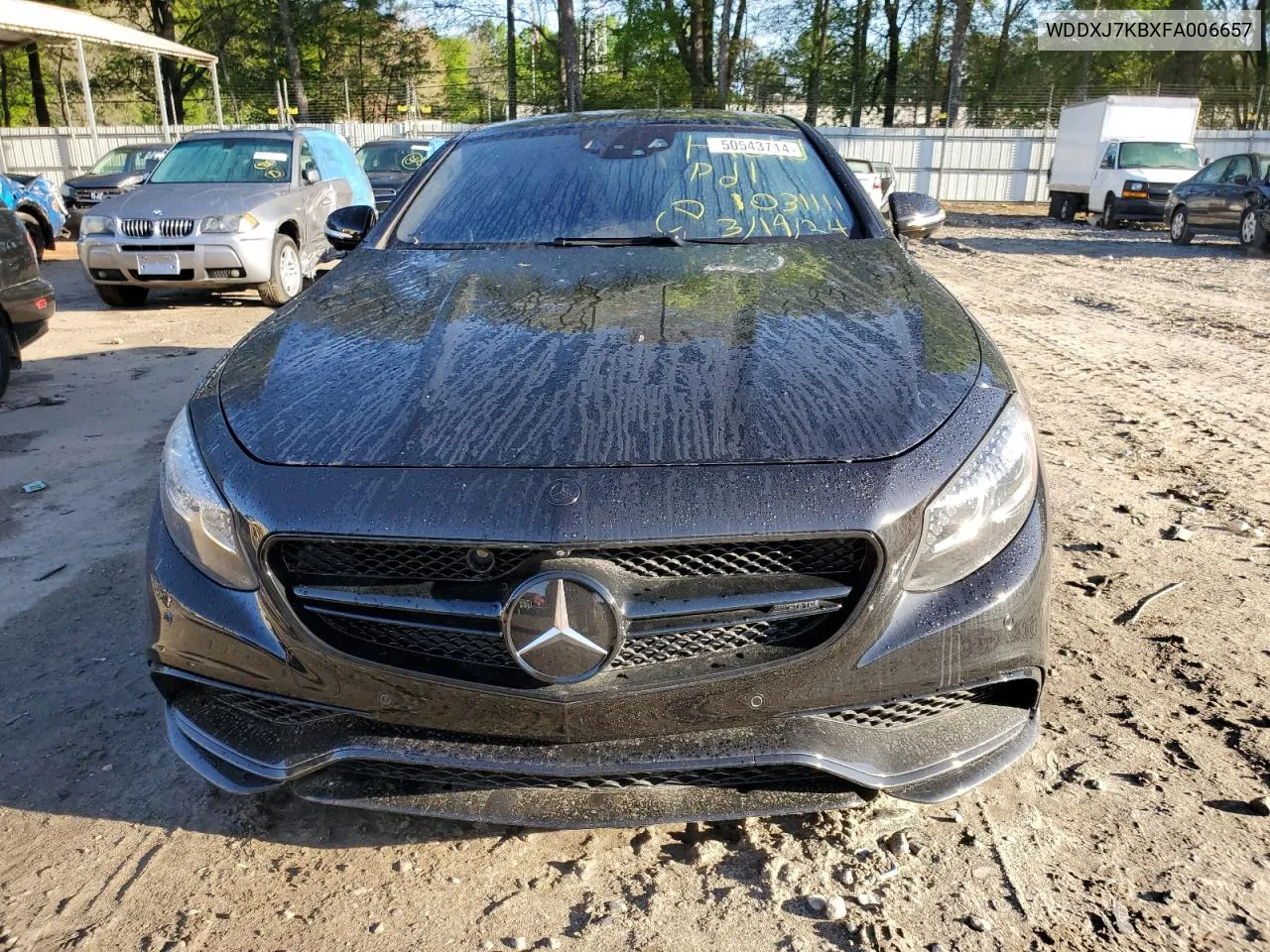 2015 Mercedes-Benz S 65 Amg VIN: WDDXJ7KBXFA006657 Lot: 50543714