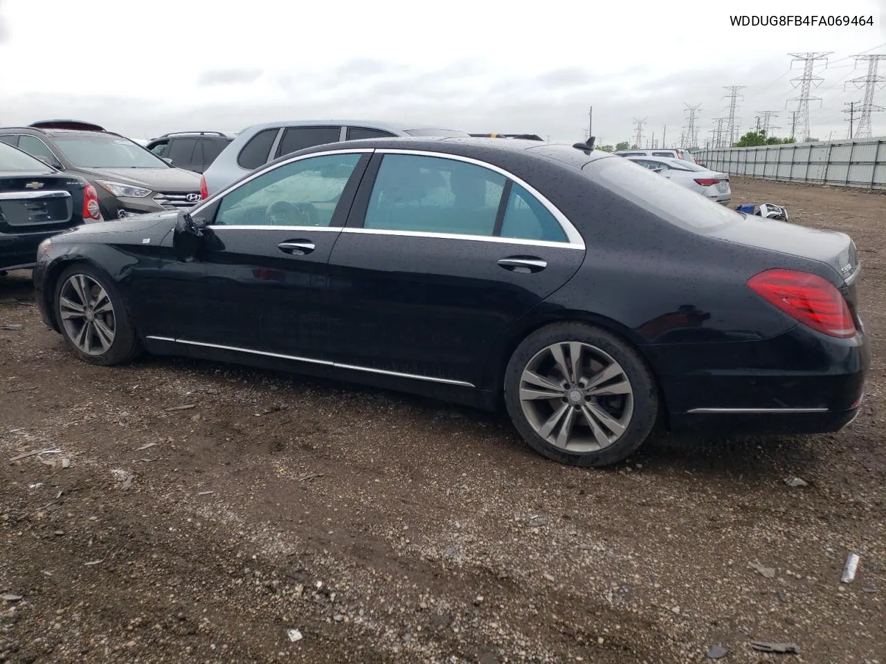 2015 Mercedes-Benz S 550 4Matic VIN: WDDUG8FB4FA069464 Lot: 54602534