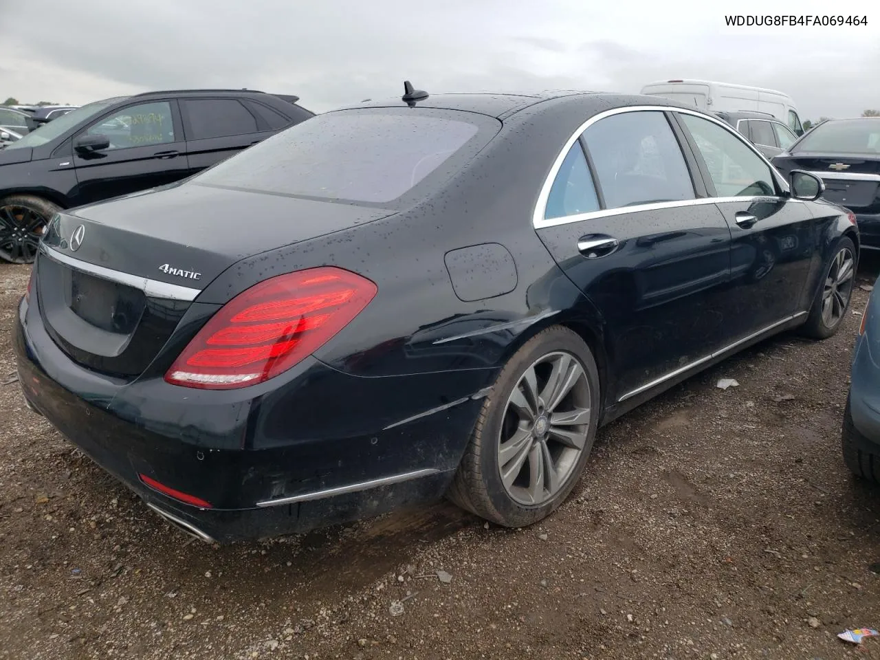 2015 Mercedes-Benz S 550 4Matic VIN: WDDUG8FB4FA069464 Lot: 54602534