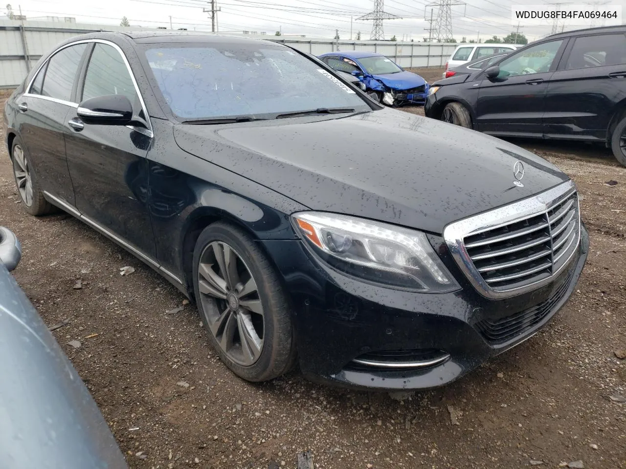 2015 Mercedes-Benz S 550 4Matic VIN: WDDUG8FB4FA069464 Lot: 54602534