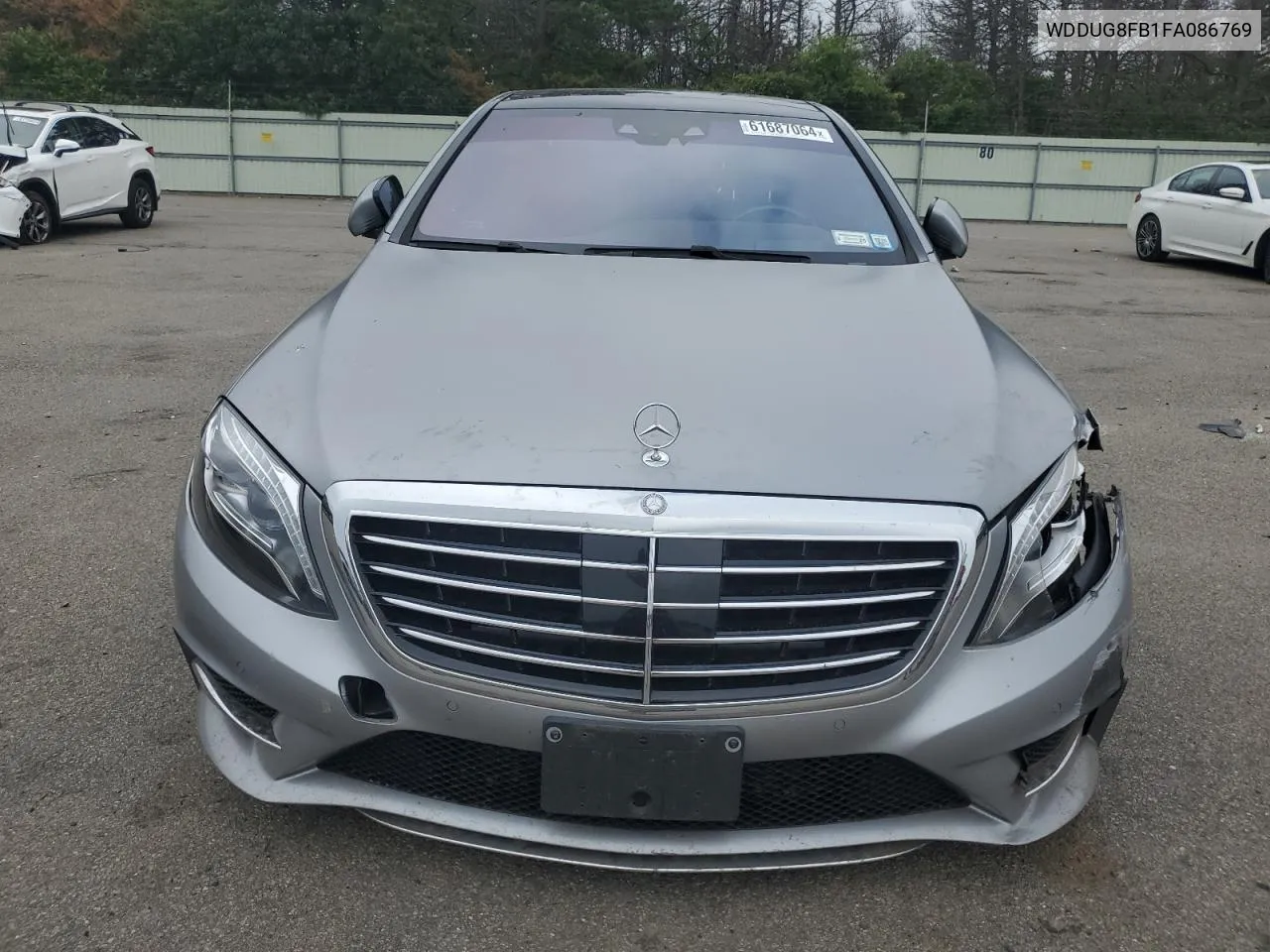 2015 Mercedes-Benz S 550 4Matic VIN: WDDUG8FB1FA086769 Lot: 61687064