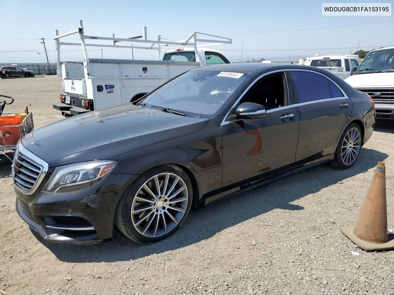 2015 Mercedes-Benz S 550 VIN: WDDUG8CB1FA153195 Lot: 63105454