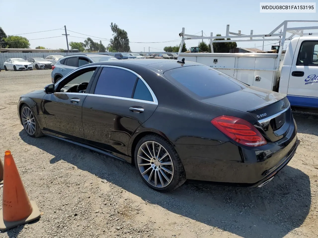 2015 Mercedes-Benz S 550 VIN: WDDUG8CB1FA153195 Lot: 63105454