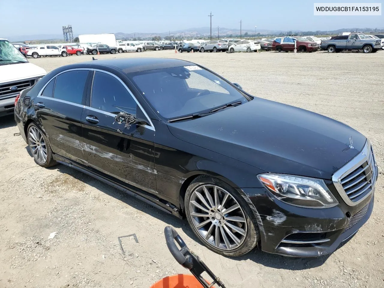 2015 Mercedes-Benz S 550 VIN: WDDUG8CB1FA153195 Lot: 63105454