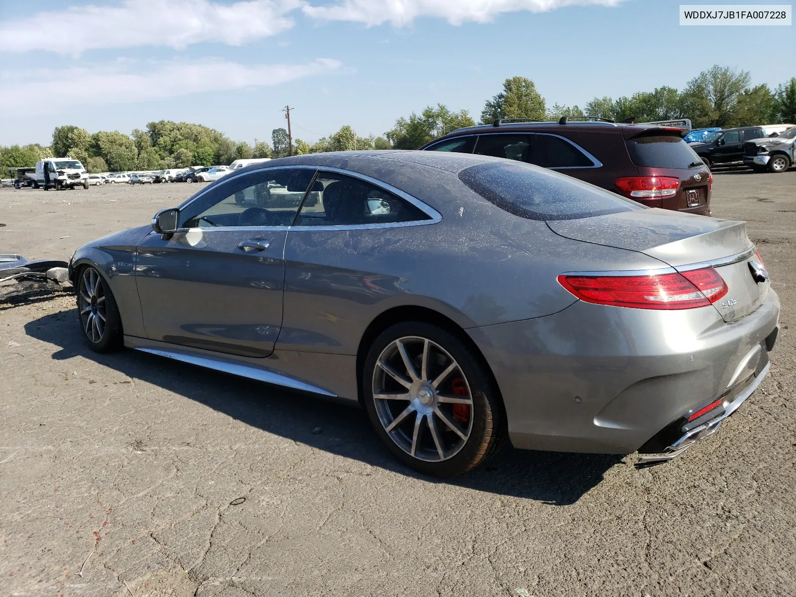 2015 Mercedes-Benz S 63 Amg VIN: WDDXJ7JB1FA007228 Lot: 63763424