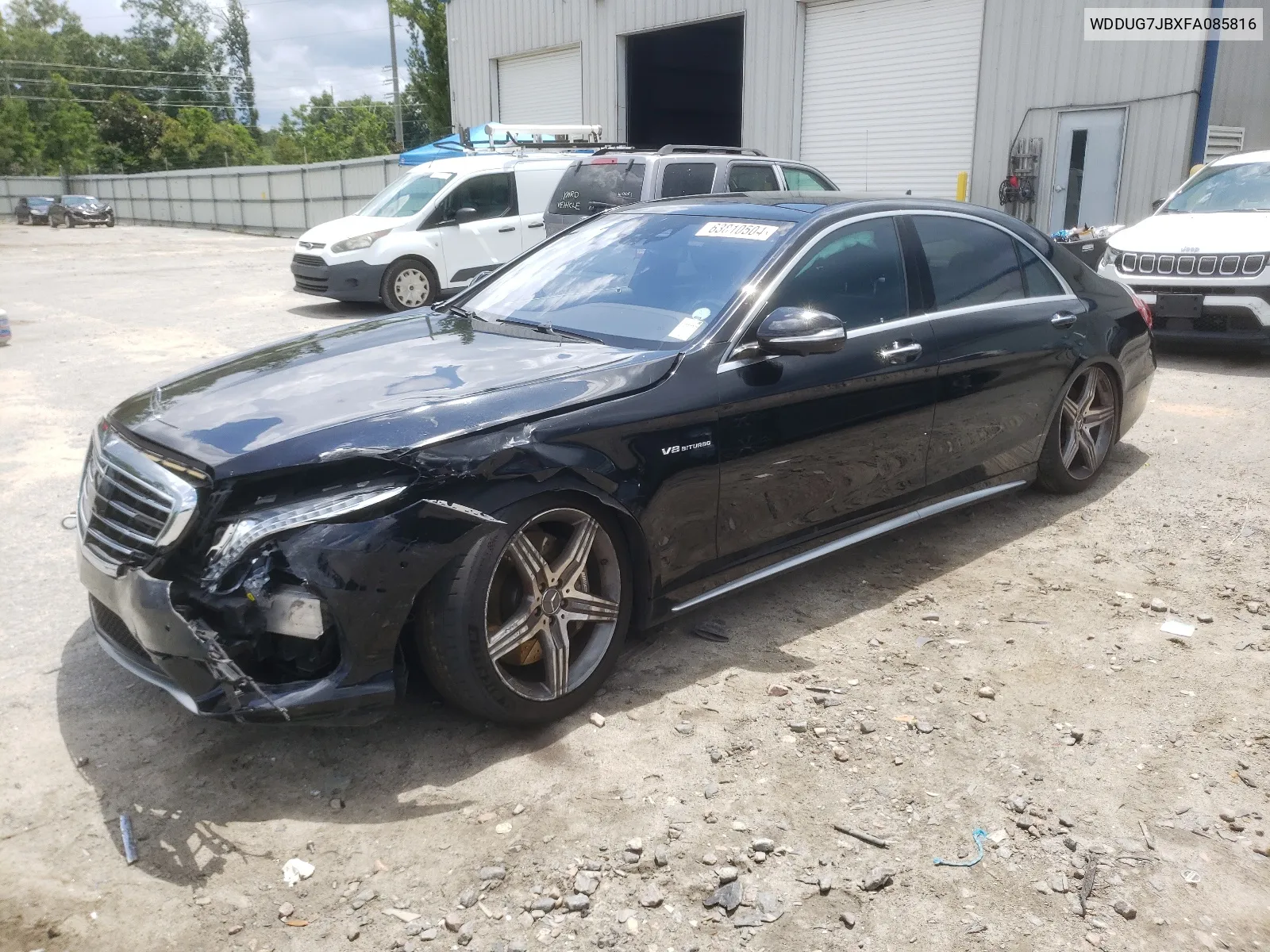 2015 Mercedes-Benz S 63 Amg VIN: WDDUG7JBXFA085816 Lot: 63810504