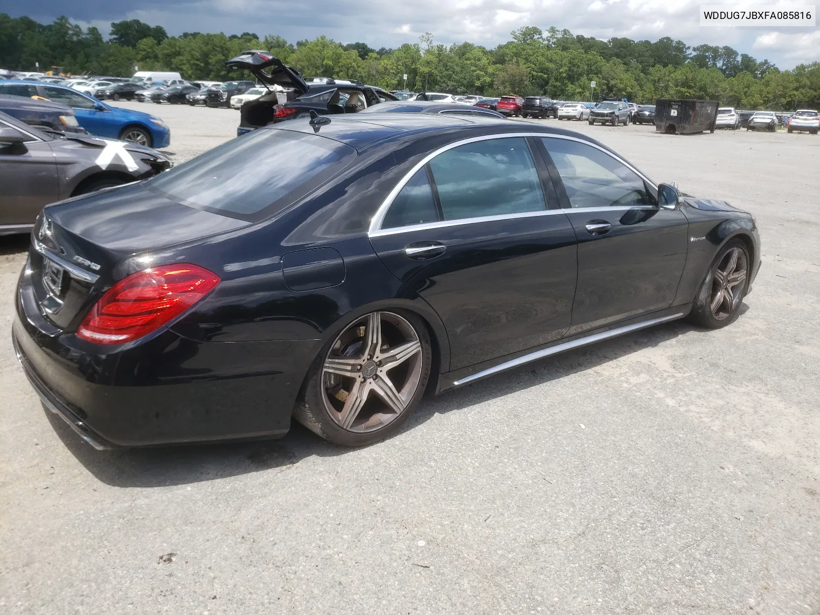 2015 Mercedes-Benz S 63 Amg VIN: WDDUG7JBXFA085816 Lot: 63810504