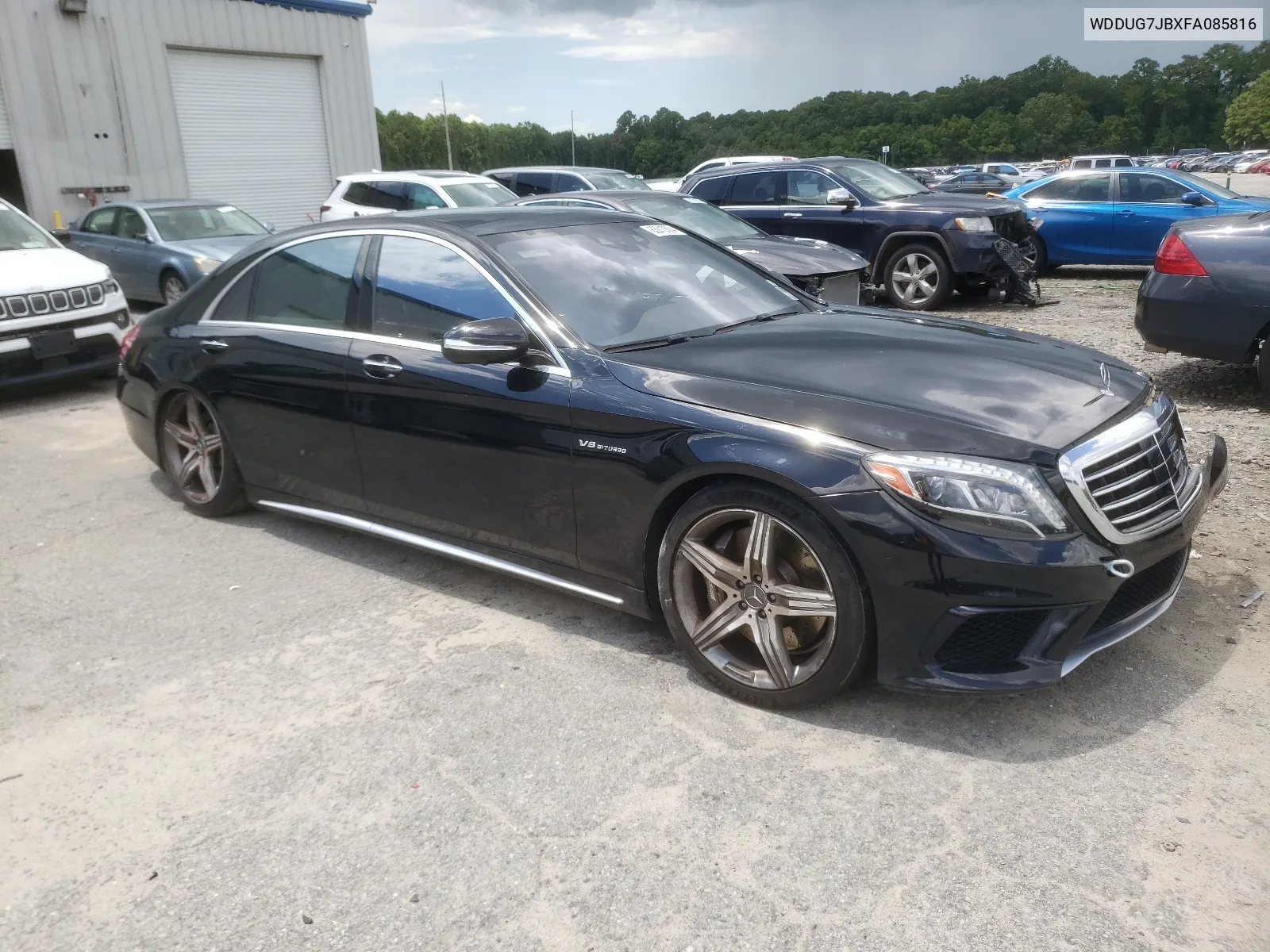 2015 Mercedes-Benz S 63 Amg VIN: WDDUG7JBXFA085816 Lot: 63810504