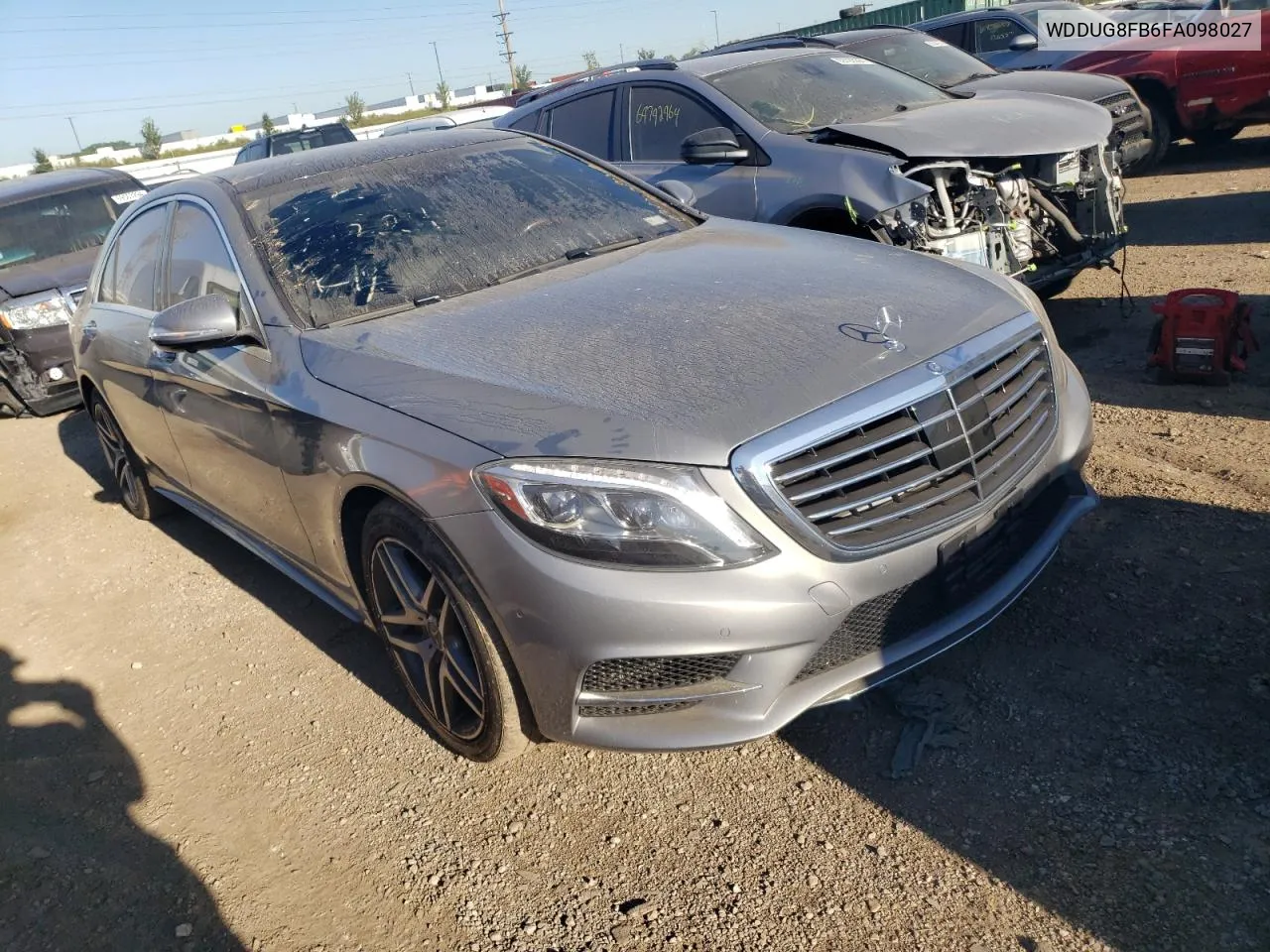 2015 Mercedes-Benz S 550 4Matic VIN: WDDUG8FB6FA098027 Lot: 64161484