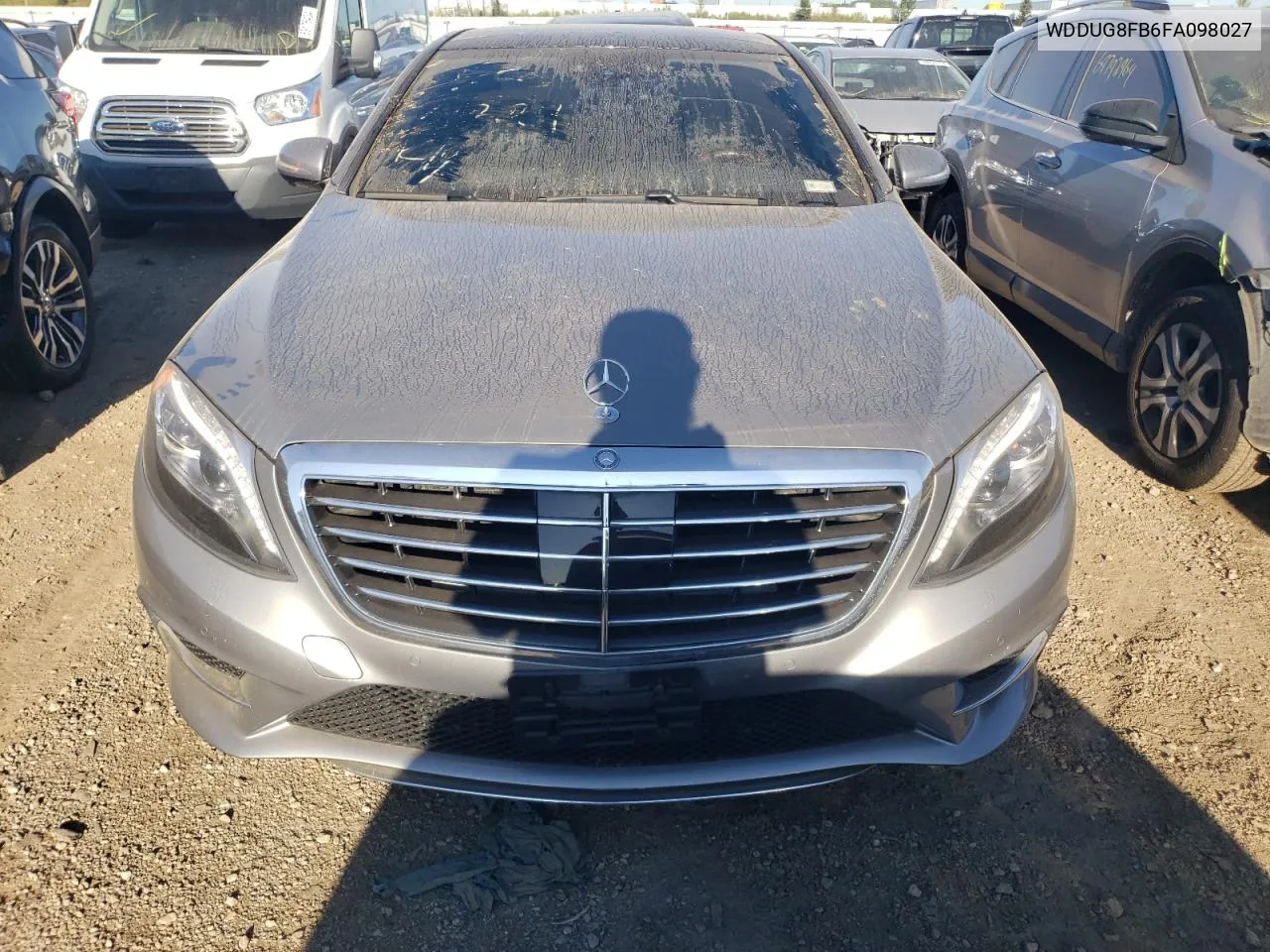 2015 Mercedes-Benz S 550 4Matic VIN: WDDUG8FB6FA098027 Lot: 64161484