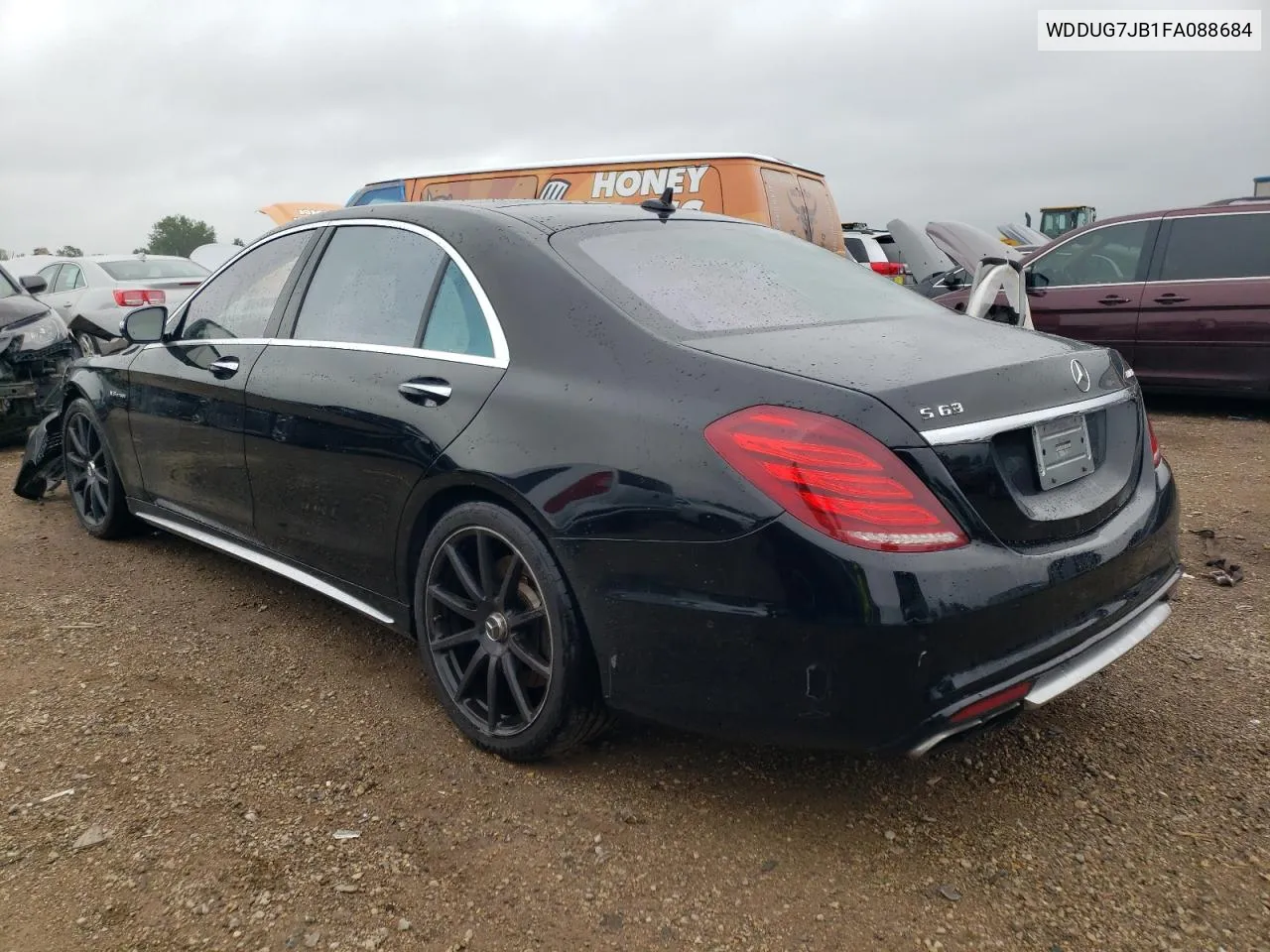 2015 Mercedes-Benz S 63 Amg VIN: WDDUG7JB1FA088684 Lot: 64629084