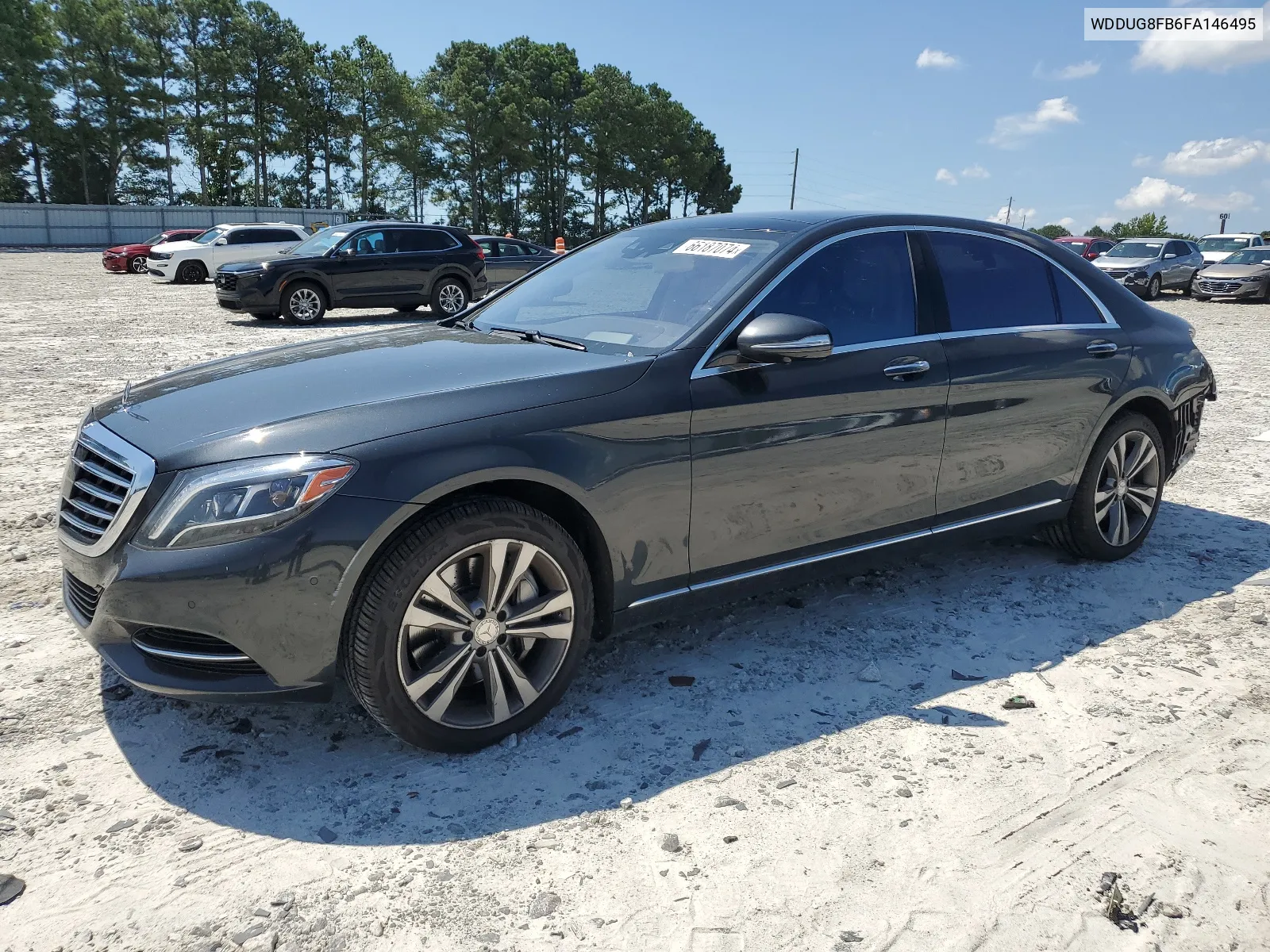 2015 Mercedes-Benz S 550 4Matic VIN: WDDUG8FB6FA146495 Lot: 66187074