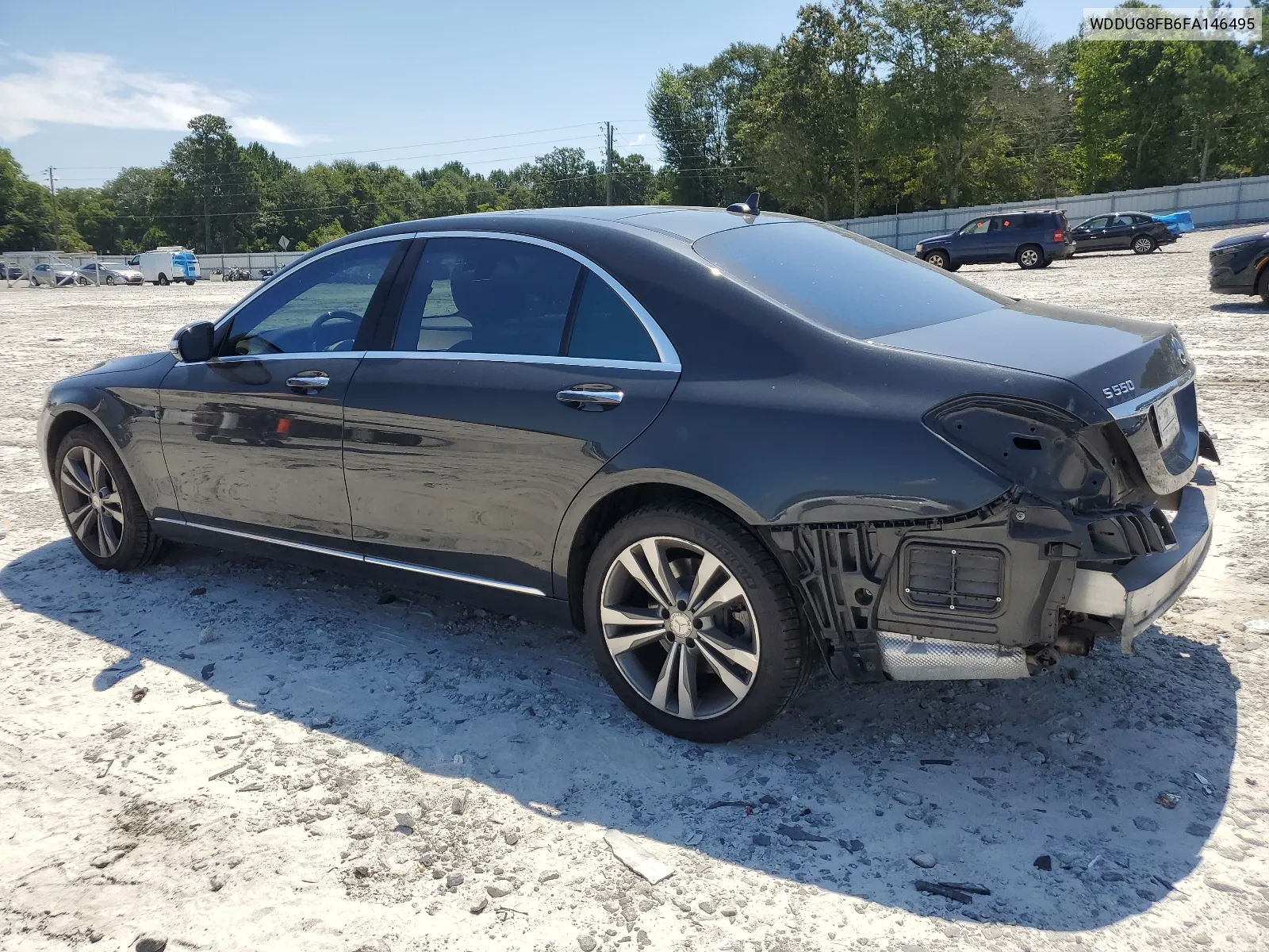 2015 Mercedes-Benz S 550 4Matic VIN: WDDUG8FB6FA146495 Lot: 66187074