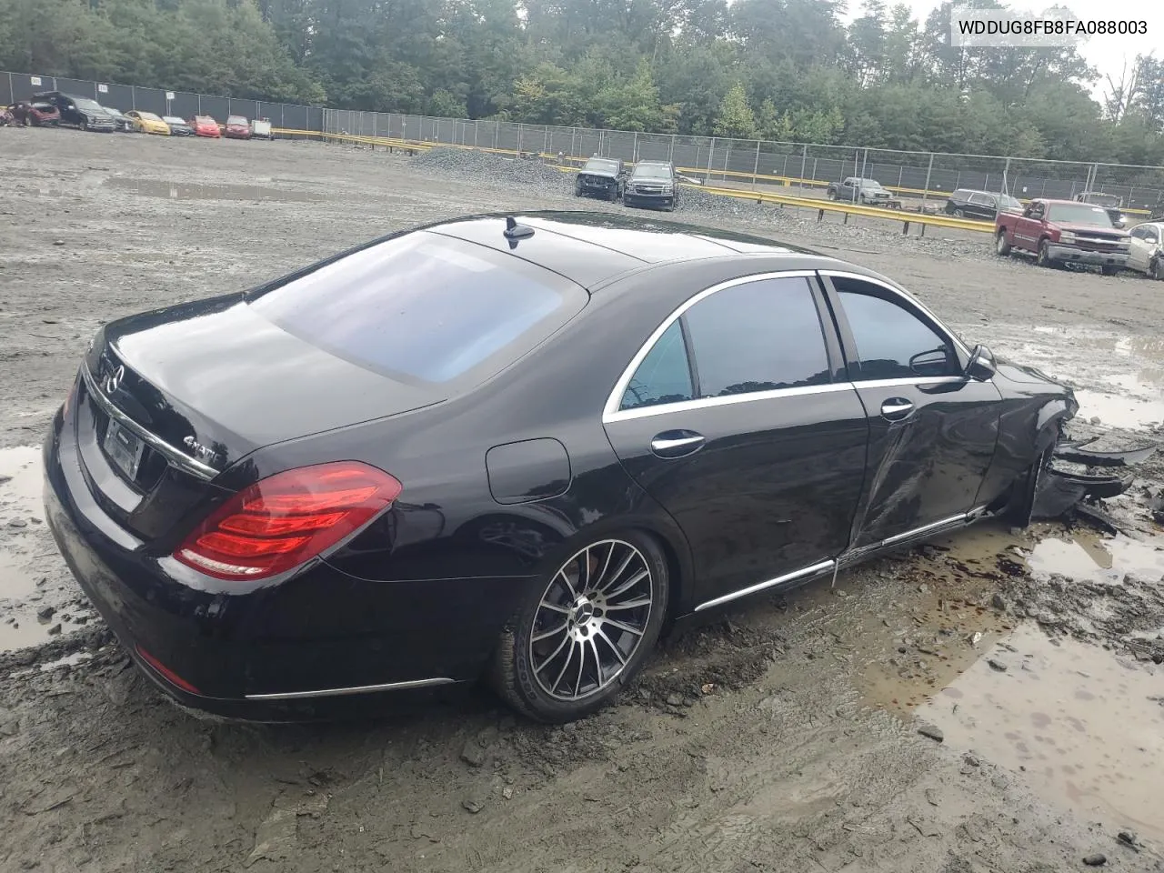 2015 Mercedes-Benz S 550 4Matic VIN: WDDUG8FB8FA088003 Lot: 66866114