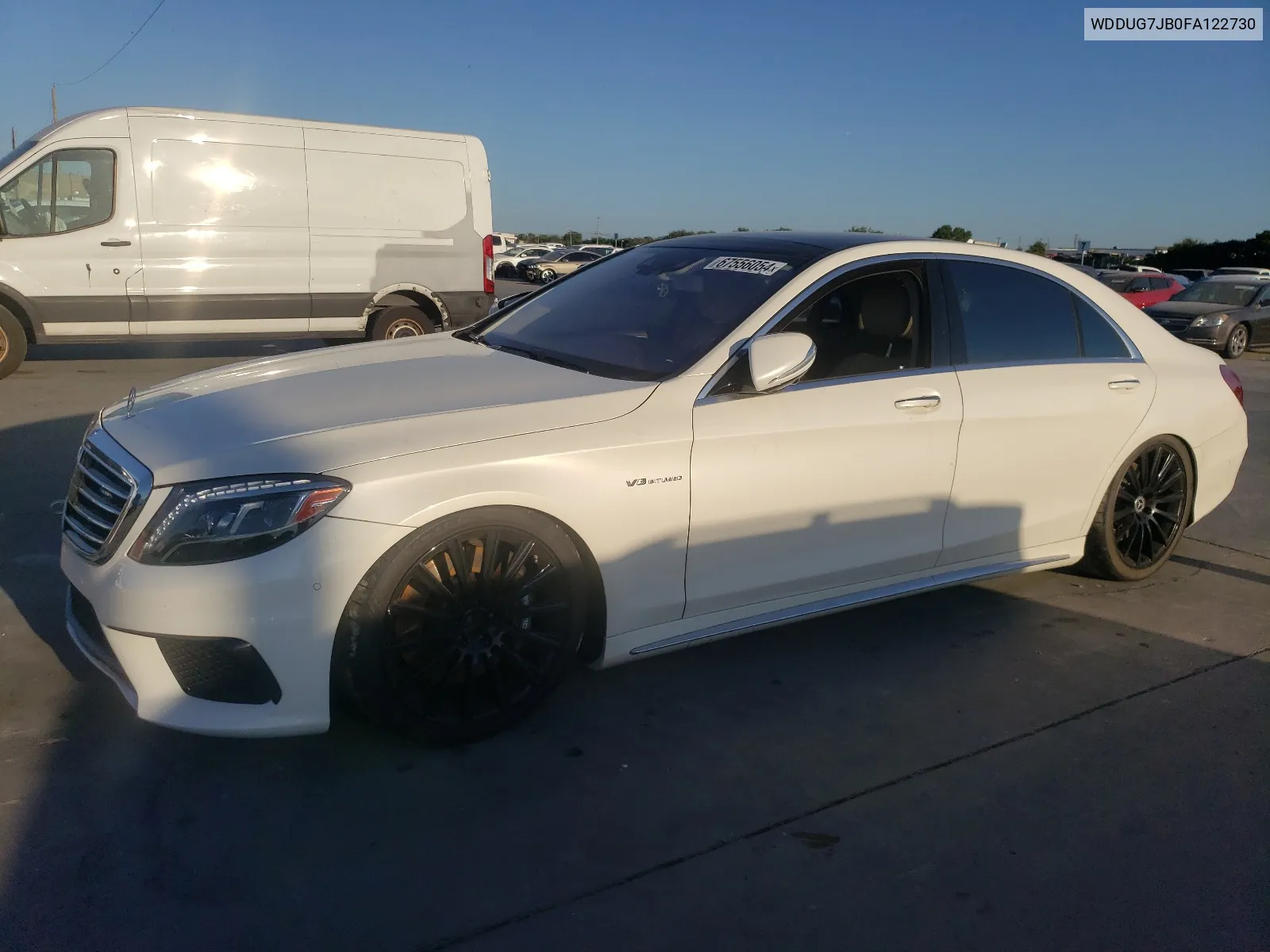 2015 Mercedes-Benz S 63 Amg VIN: WDDUG7JB0FA122730 Lot: 67556054