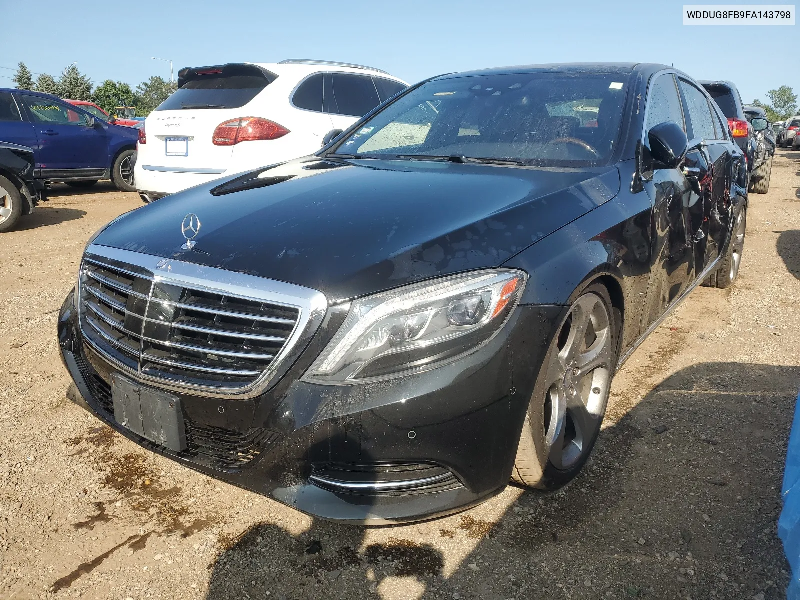 2015 Mercedes-Benz S 550 4Matic VIN: WDDUG8FB9FA143798 Lot: 67584724