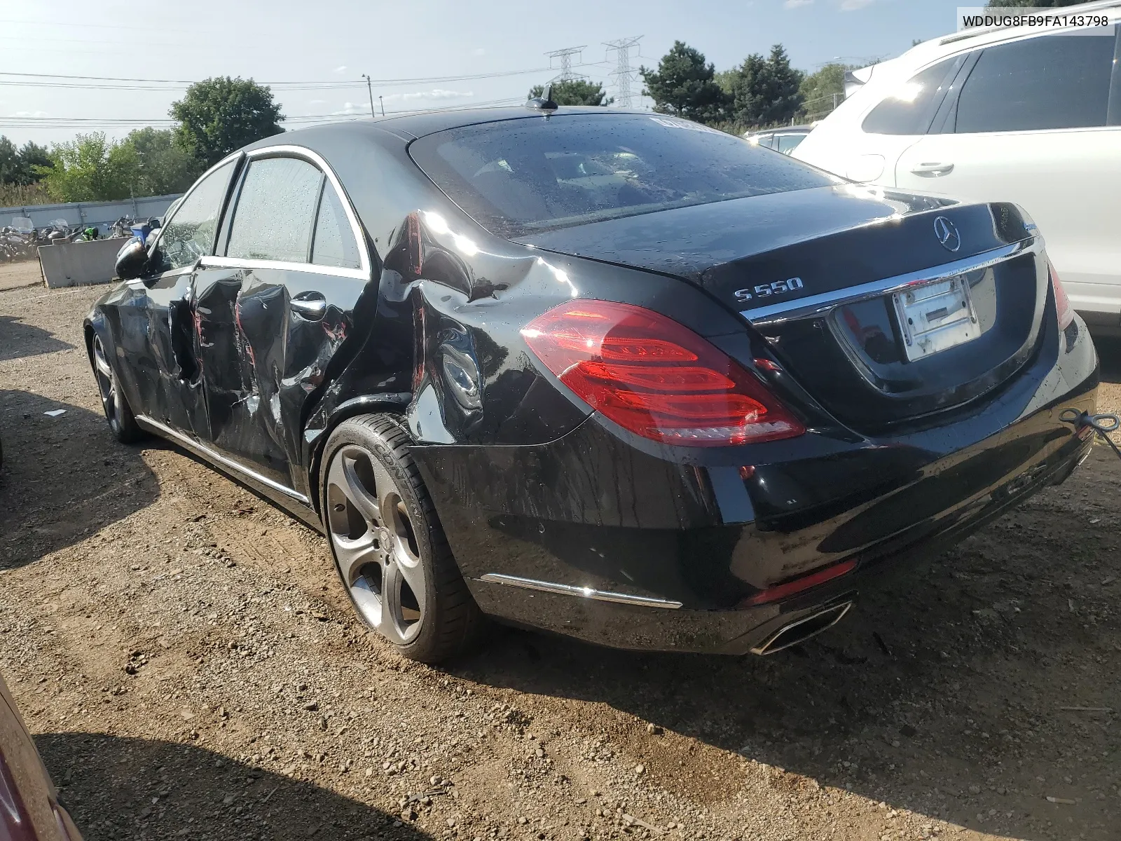 2015 Mercedes-Benz S 550 4Matic VIN: WDDUG8FB9FA143798 Lot: 67584724