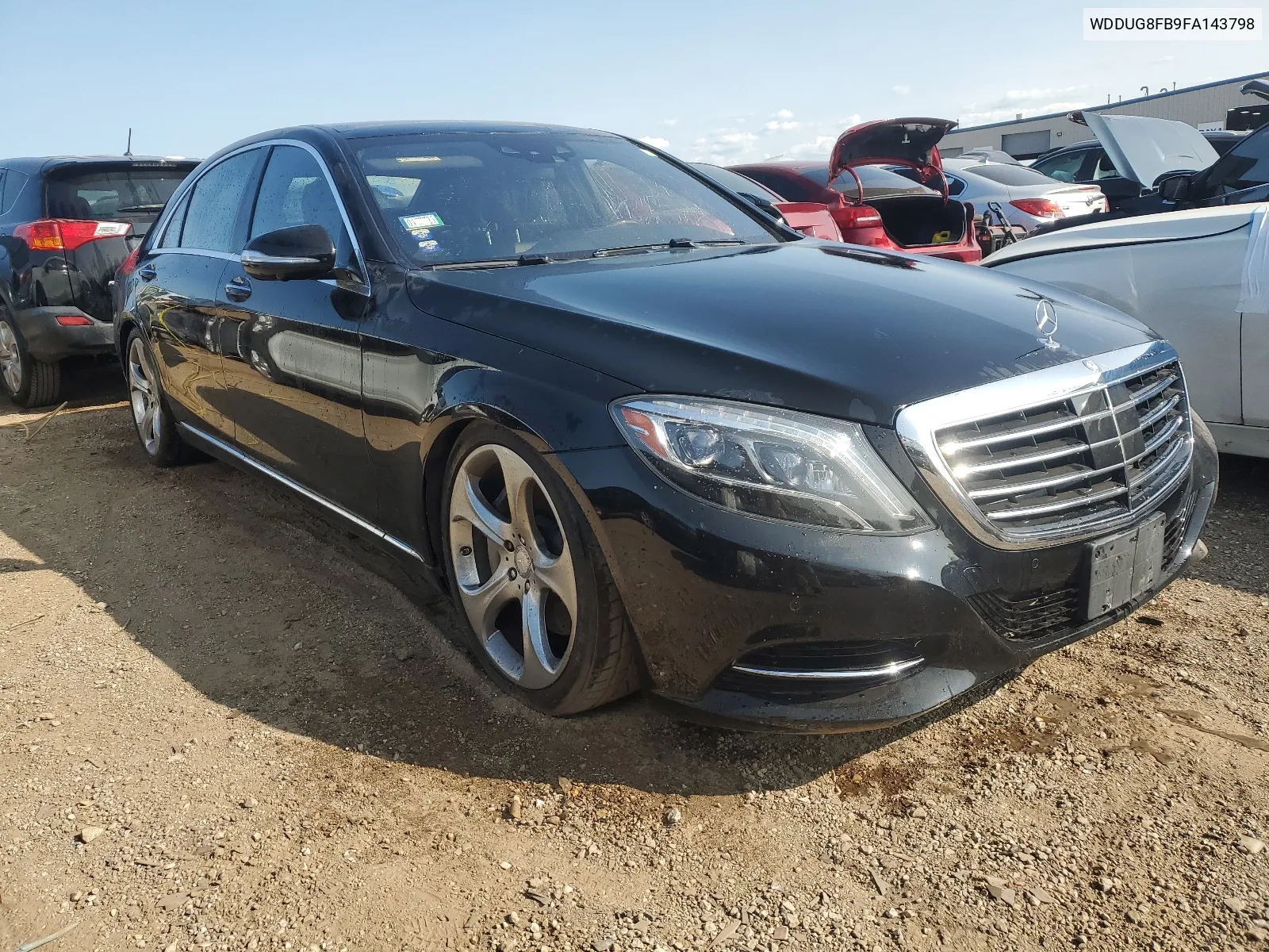 2015 Mercedes-Benz S 550 4Matic VIN: WDDUG8FB9FA143798 Lot: 67584724