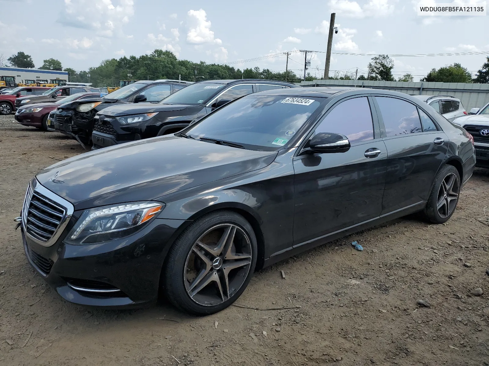 2015 Mercedes-Benz S 550 4Matic VIN: WDDUG8FB5FA121135 Lot: 67634524