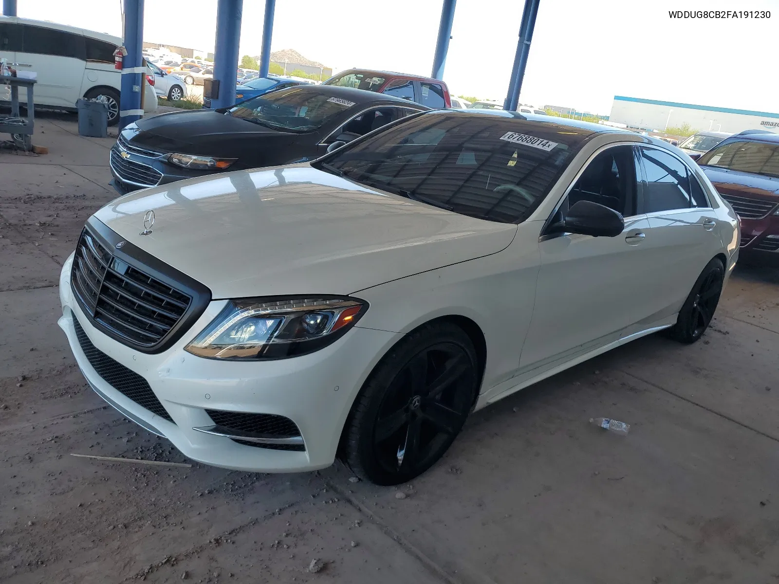 2015 Mercedes-Benz S 550 VIN: WDDUG8CB2FA191230 Lot: 67688014