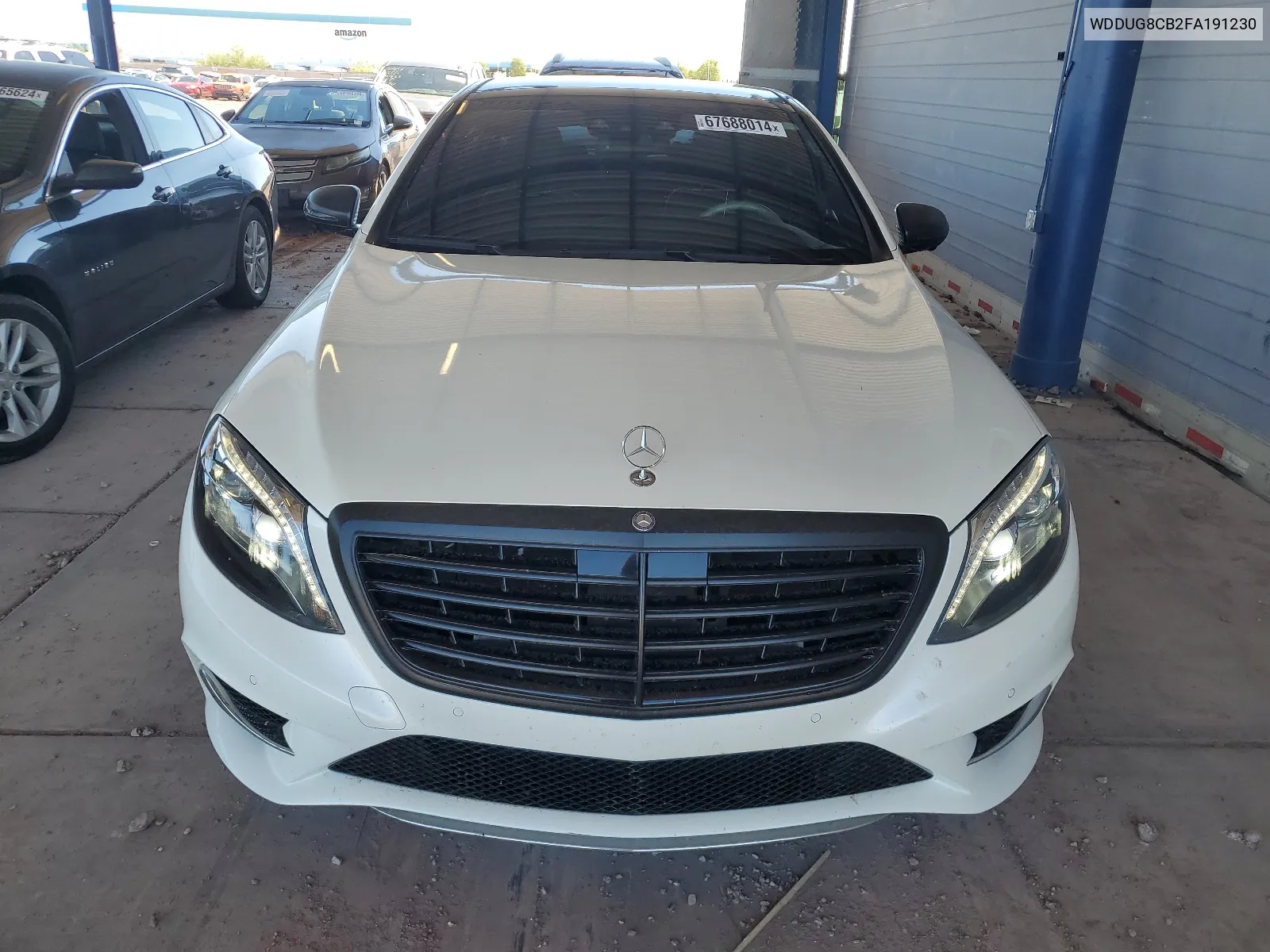 2015 Mercedes-Benz S 550 VIN: WDDUG8CB2FA191230 Lot: 67688014