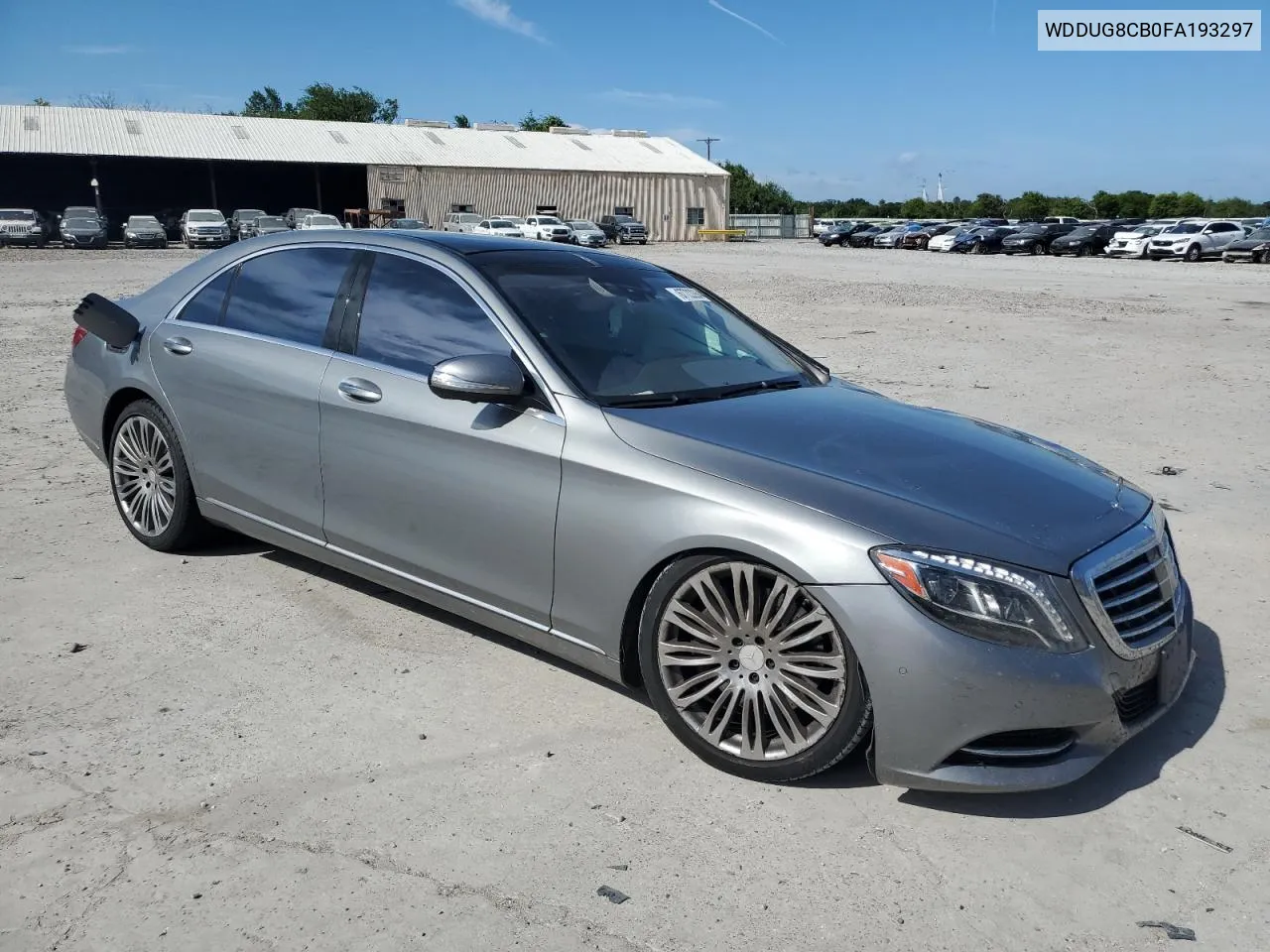 2015 Mercedes-Benz S 550 VIN: WDDUG8CB0FA193297 Lot: 67722264