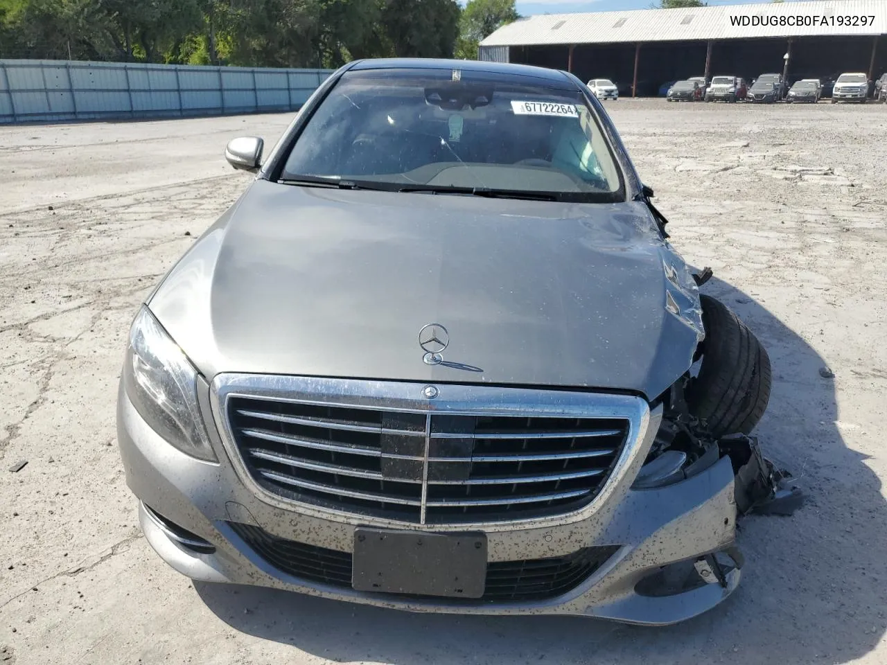 2015 Mercedes-Benz S 550 VIN: WDDUG8CB0FA193297 Lot: 67722264