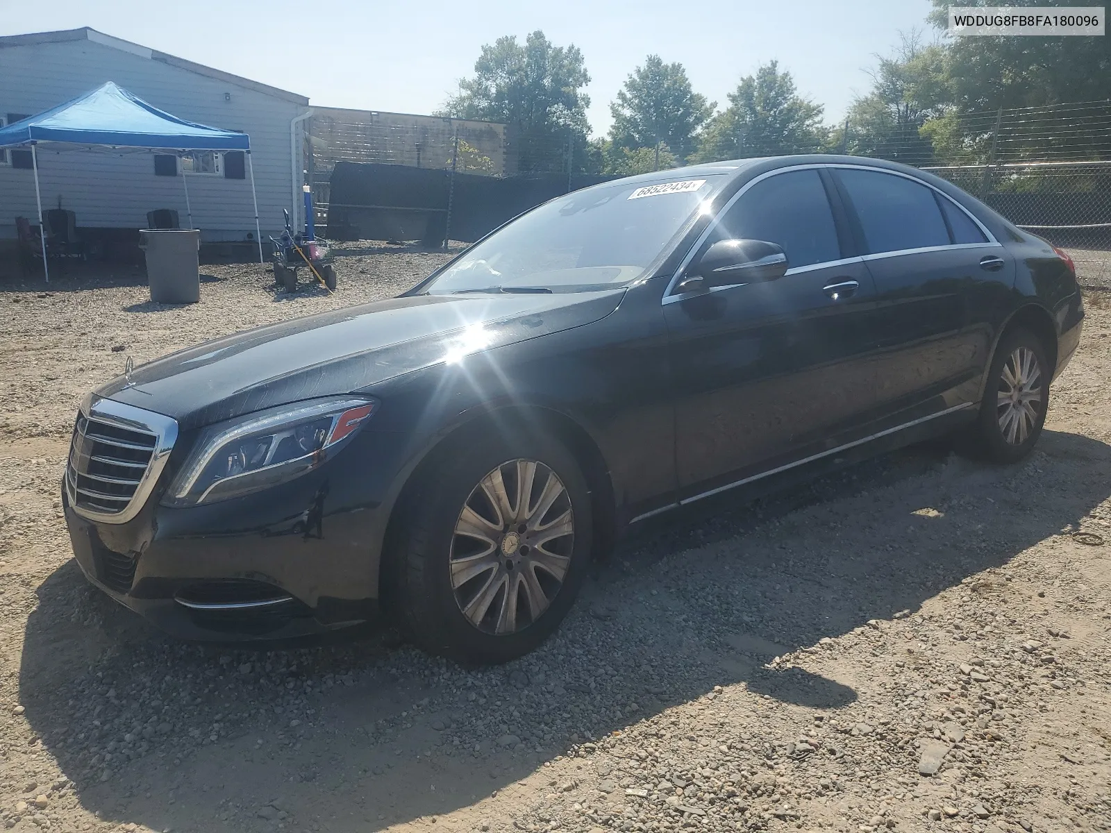 2015 Mercedes-Benz S 550 4Matic VIN: WDDUG8FB8FA180096 Lot: 68522434