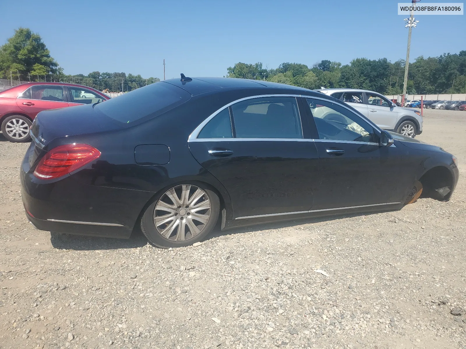 2015 Mercedes-Benz S 550 4Matic VIN: WDDUG8FB8FA180096 Lot: 68522434