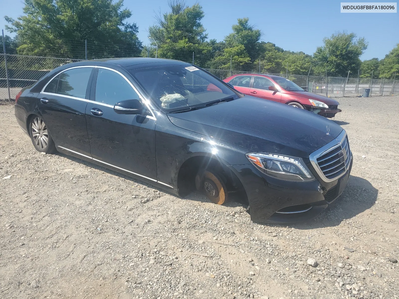 2015 Mercedes-Benz S 550 4Matic VIN: WDDUG8FB8FA180096 Lot: 68522434