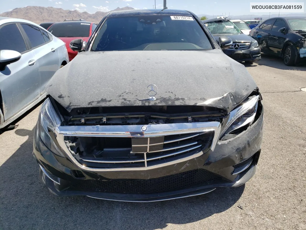 2015 Mercedes-Benz S 550 VIN: WDDUG8CB3FA081559 Lot: 68715214