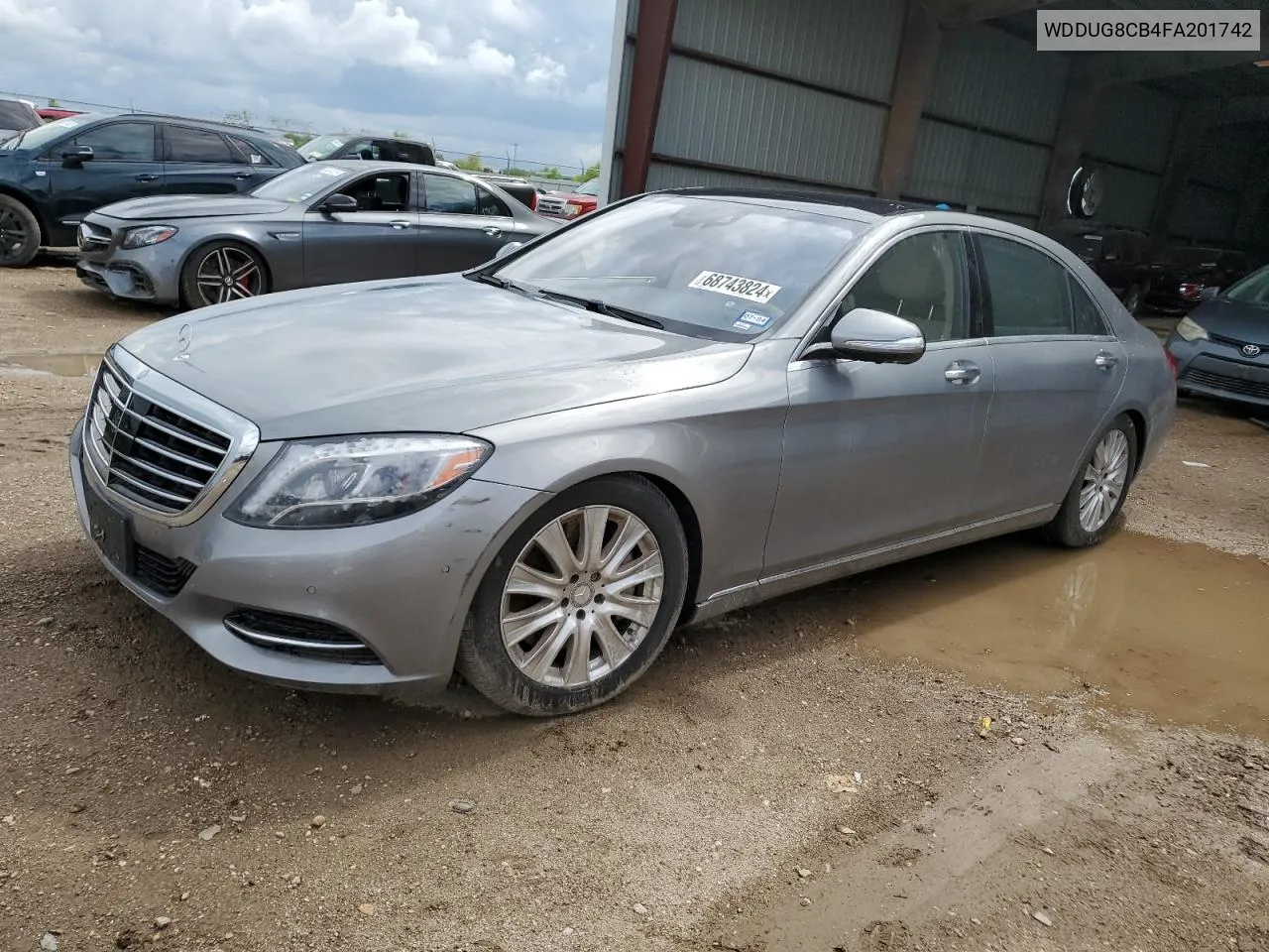 2015 Mercedes-Benz S 550 VIN: WDDUG8CB4FA201742 Lot: 68743824