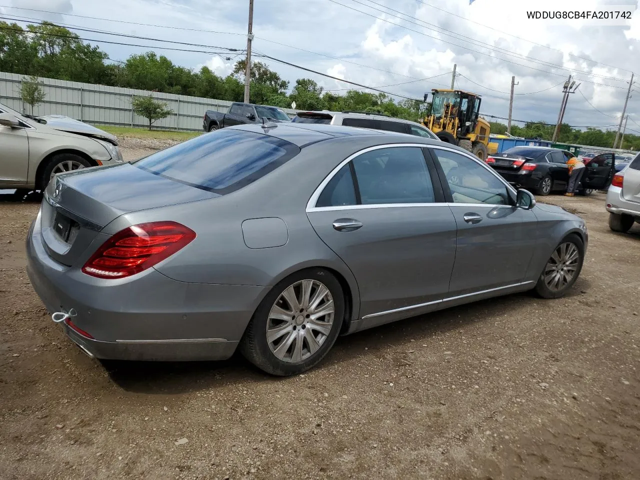 2015 Mercedes-Benz S 550 VIN: WDDUG8CB4FA201742 Lot: 68743824