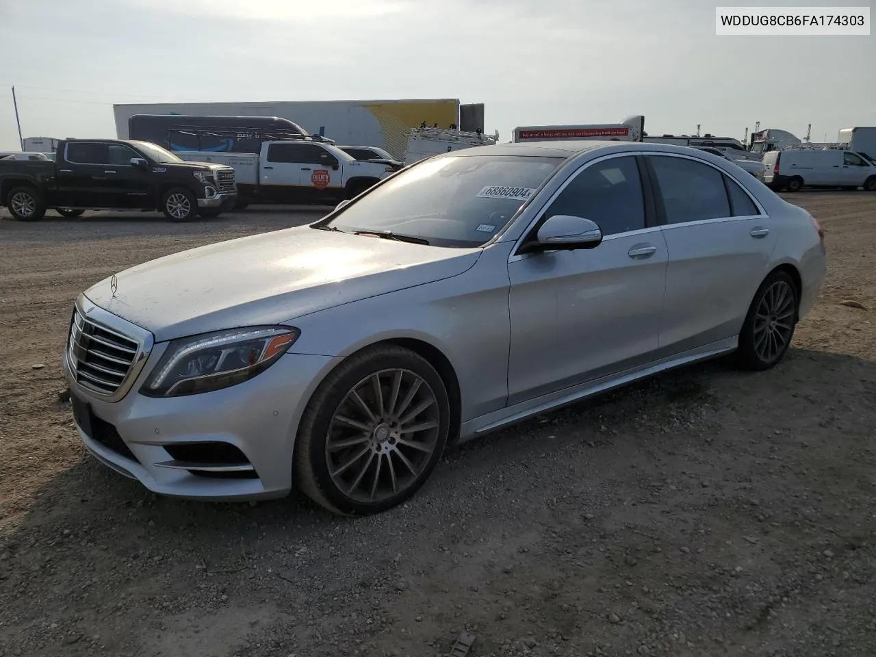 2015 Mercedes-Benz S 550 VIN: WDDUG8CB6FA174303 Lot: 68860904