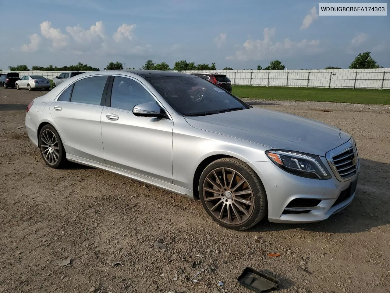 2015 Mercedes-Benz S 550 VIN: WDDUG8CB6FA174303 Lot: 68860904