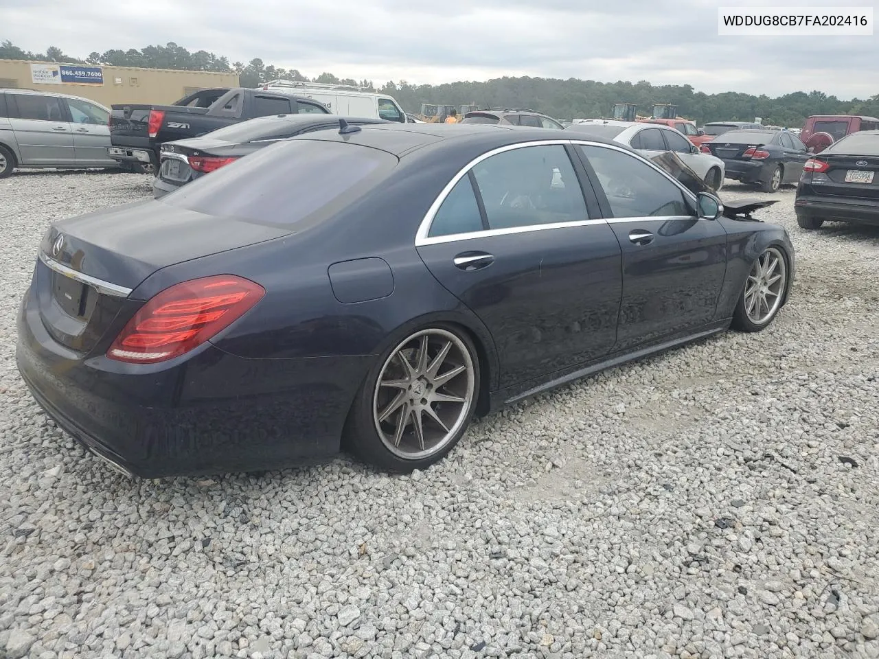 2015 Mercedes-Benz S 550 VIN: WDDUG8CB7FA202416 Lot: 69219294